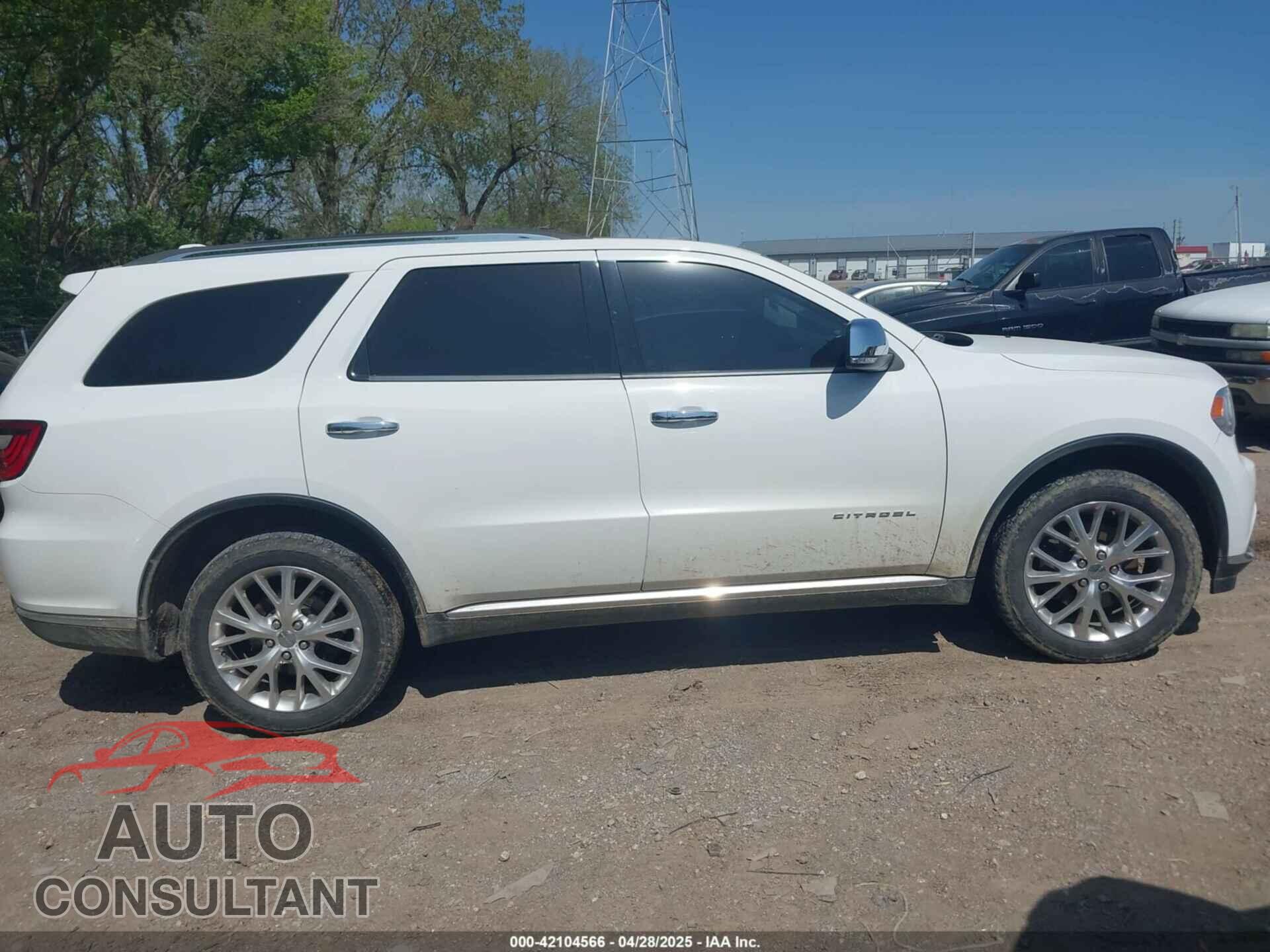 DODGE DURANGO 2015 - 1C4RDJEG2FC723492