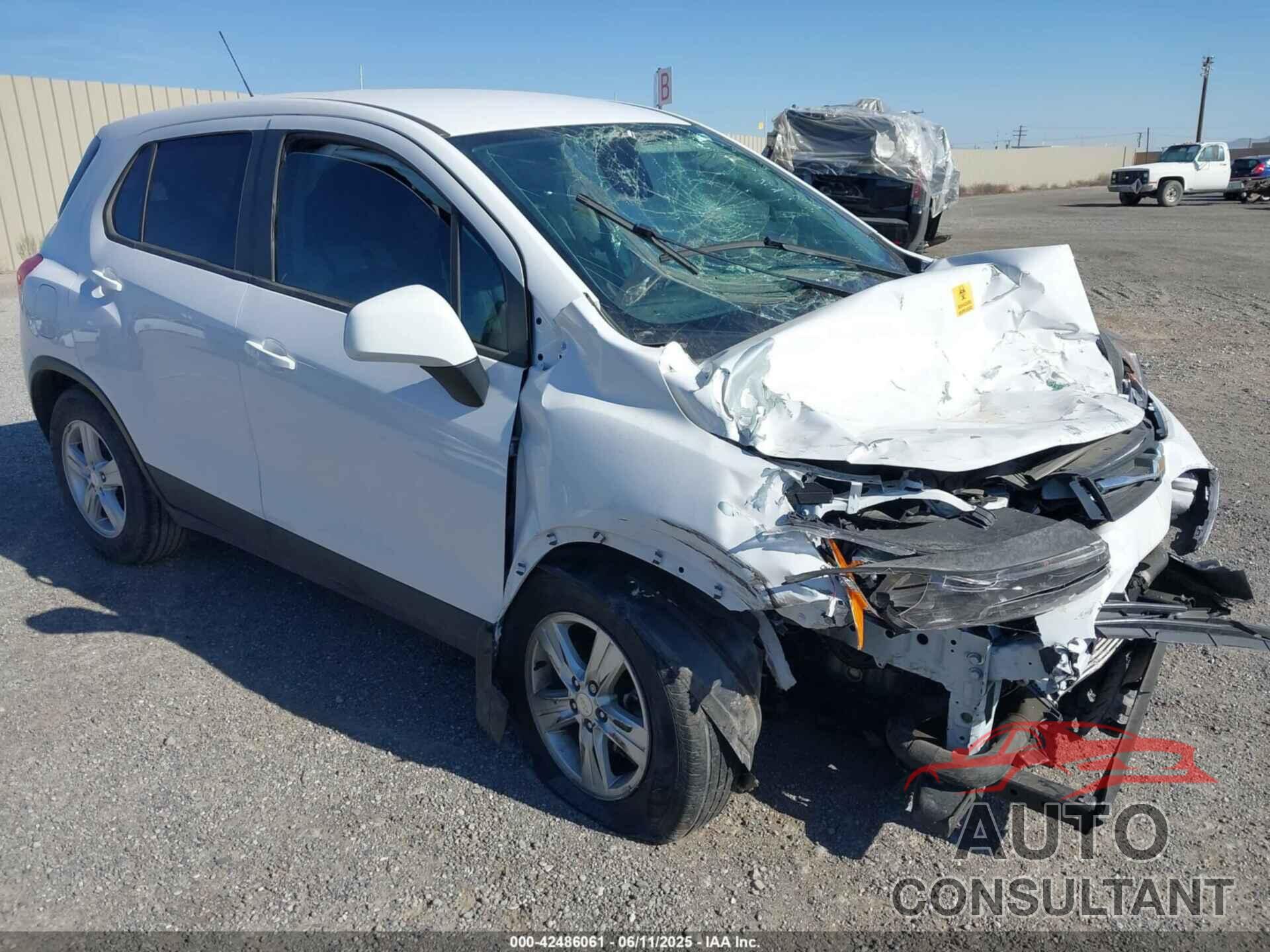 CHEVROLET TRAX 2020 - 3GNCJKSB4LL332316