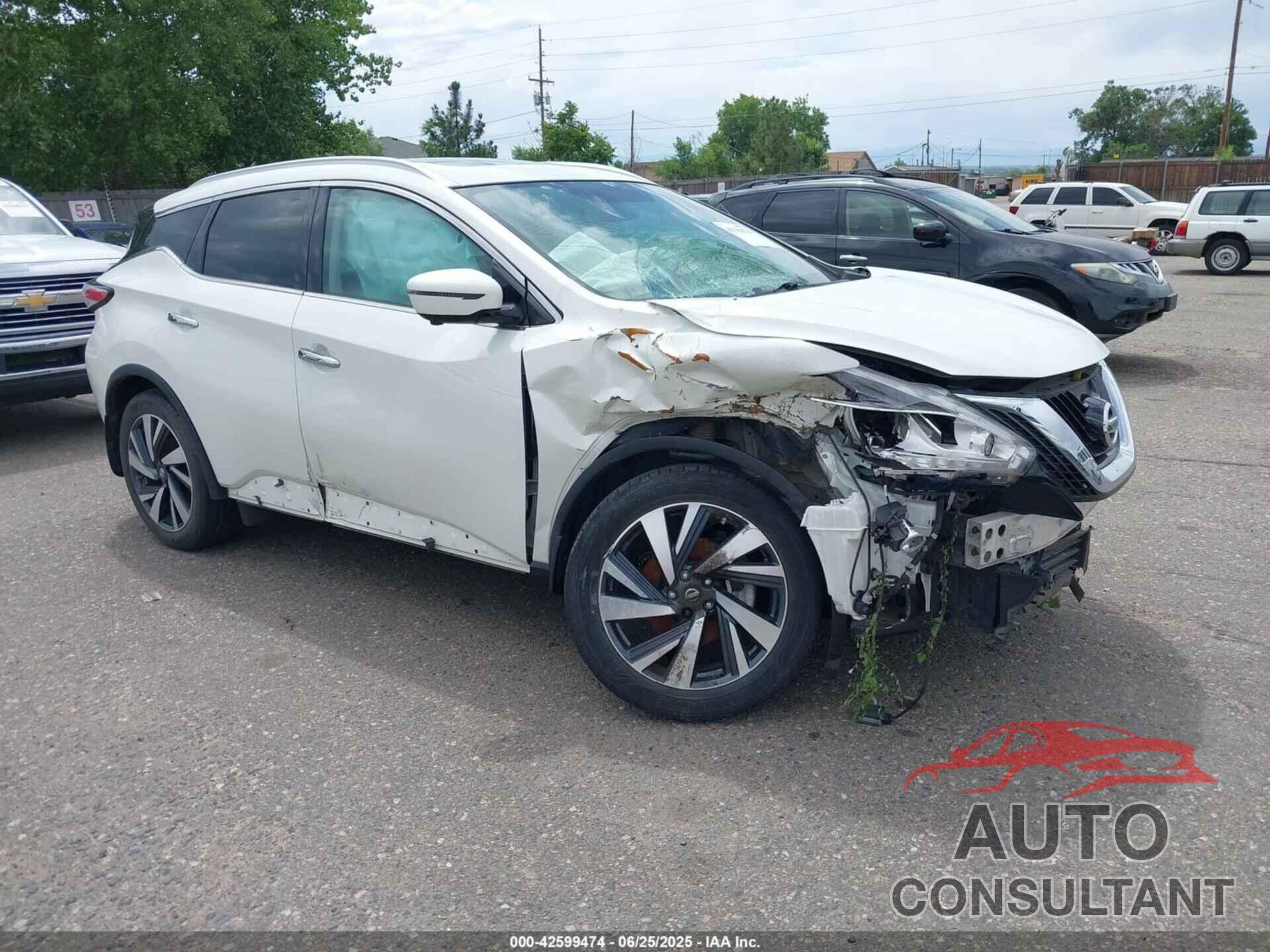 NISSAN MURANO 2018 - 5N1AZ2MG5JN156922