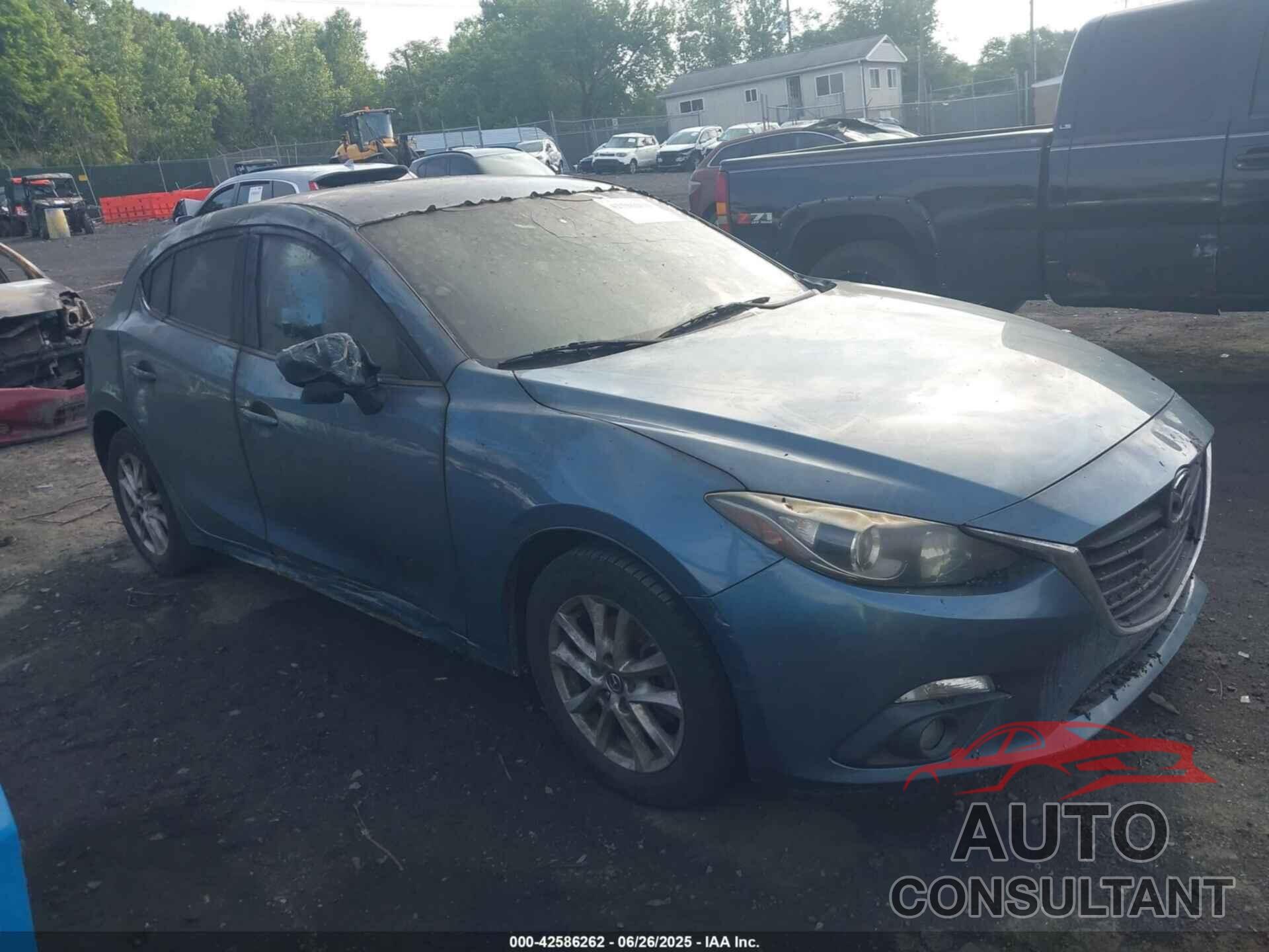 MAZDA MAZDA3 2015 - JM1BM1L79F1271427