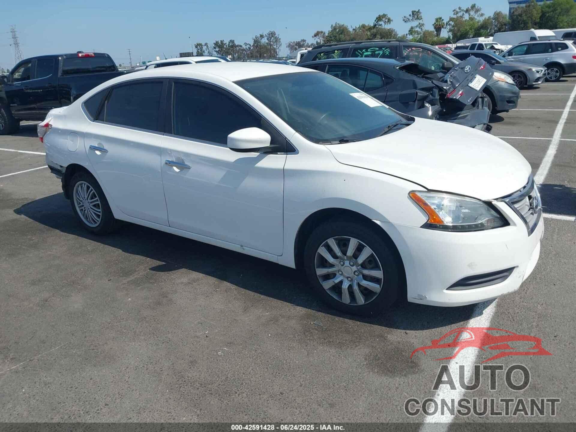 NISSAN SENTRA 2015 - 3N1AB7AP9FY257582