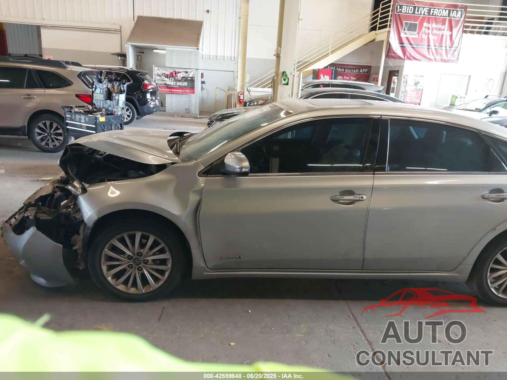 TOYOTA AVALON HYBRID 2017 - 4T1BD1EB6HU058952