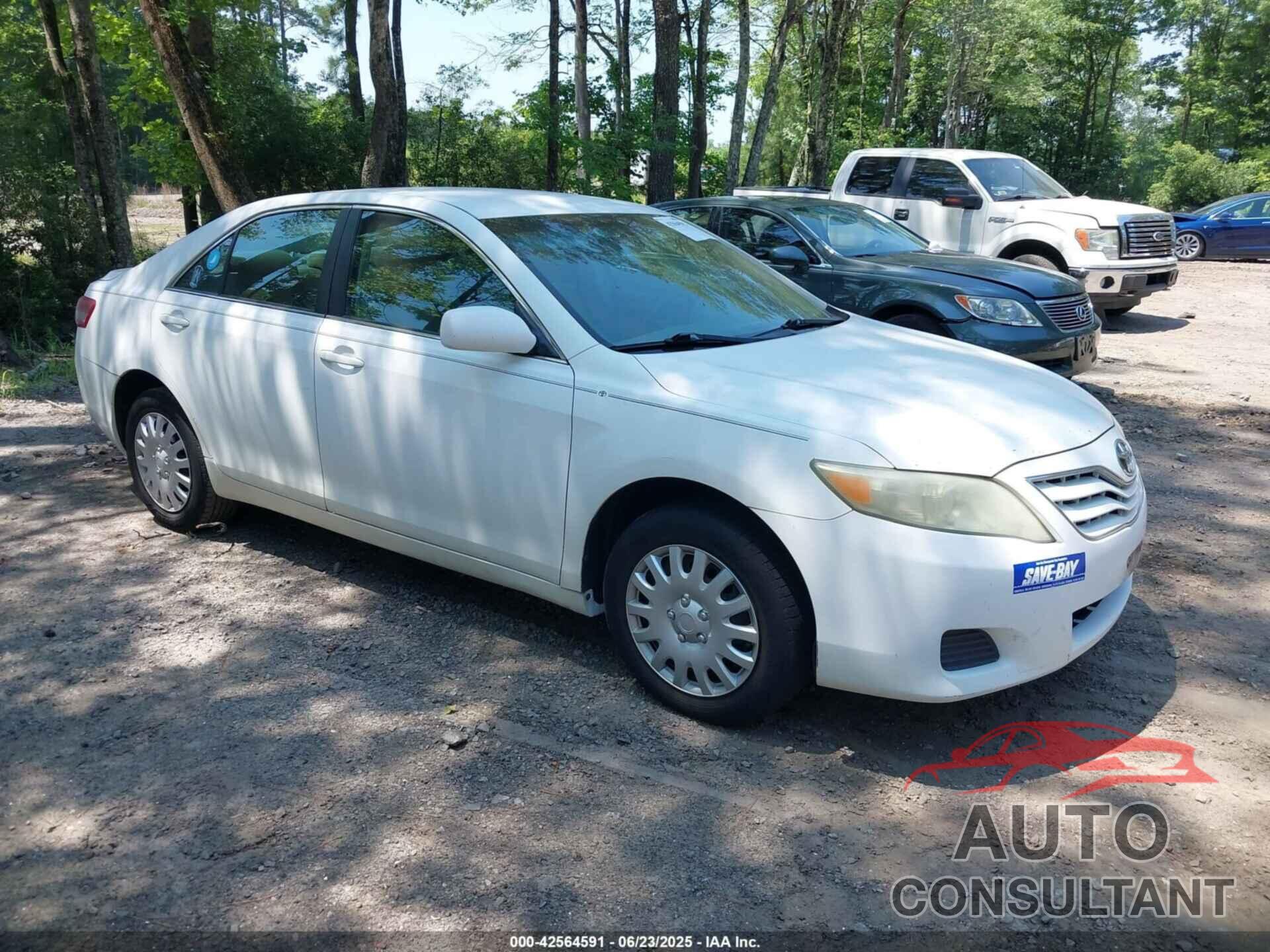 TOYOTA CAMRY 2010 - 4T1BF3EK2AU544265
