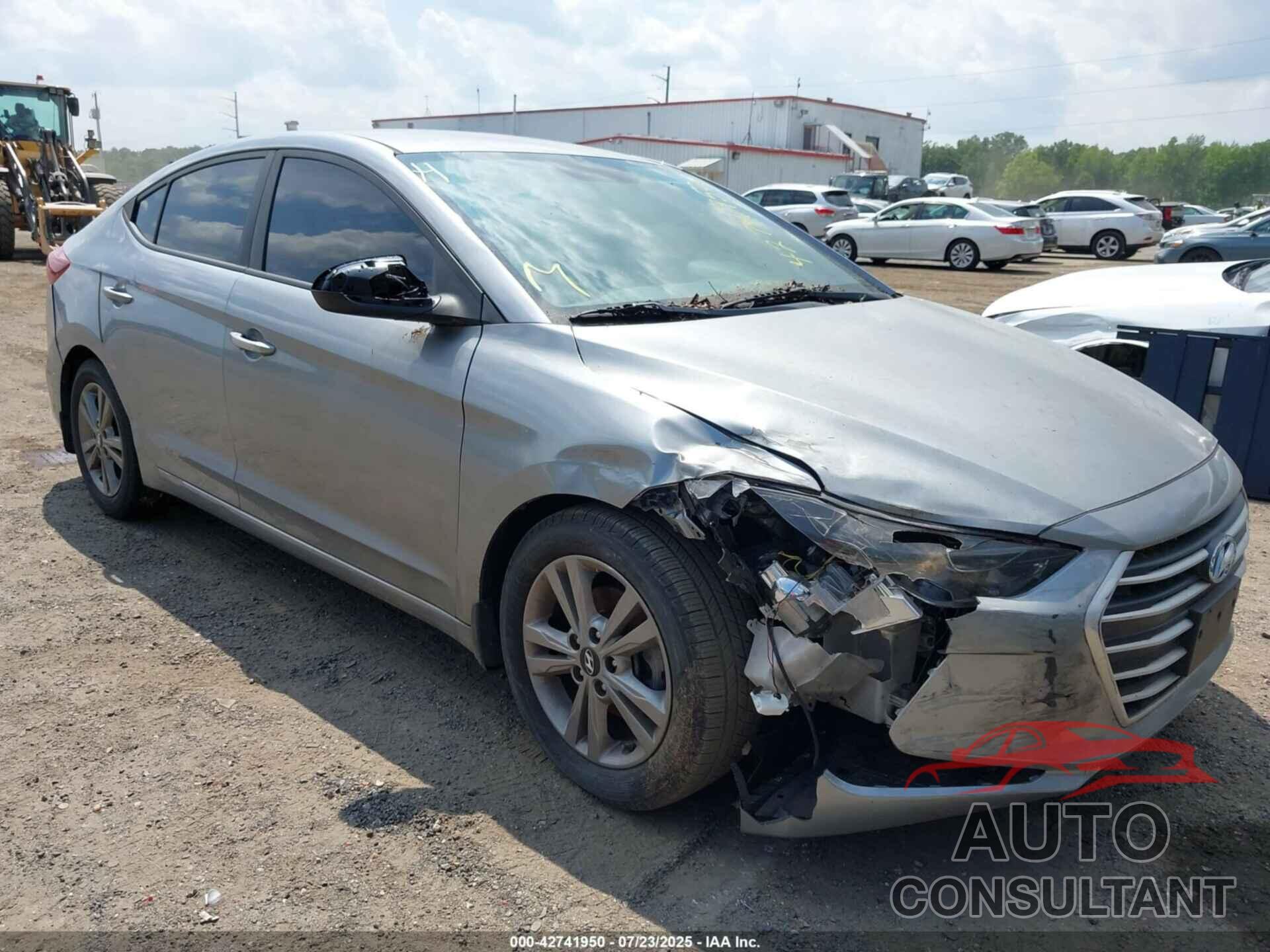 HYUNDAI ELANTRA 2017 - 5NPD84LF8HH183194