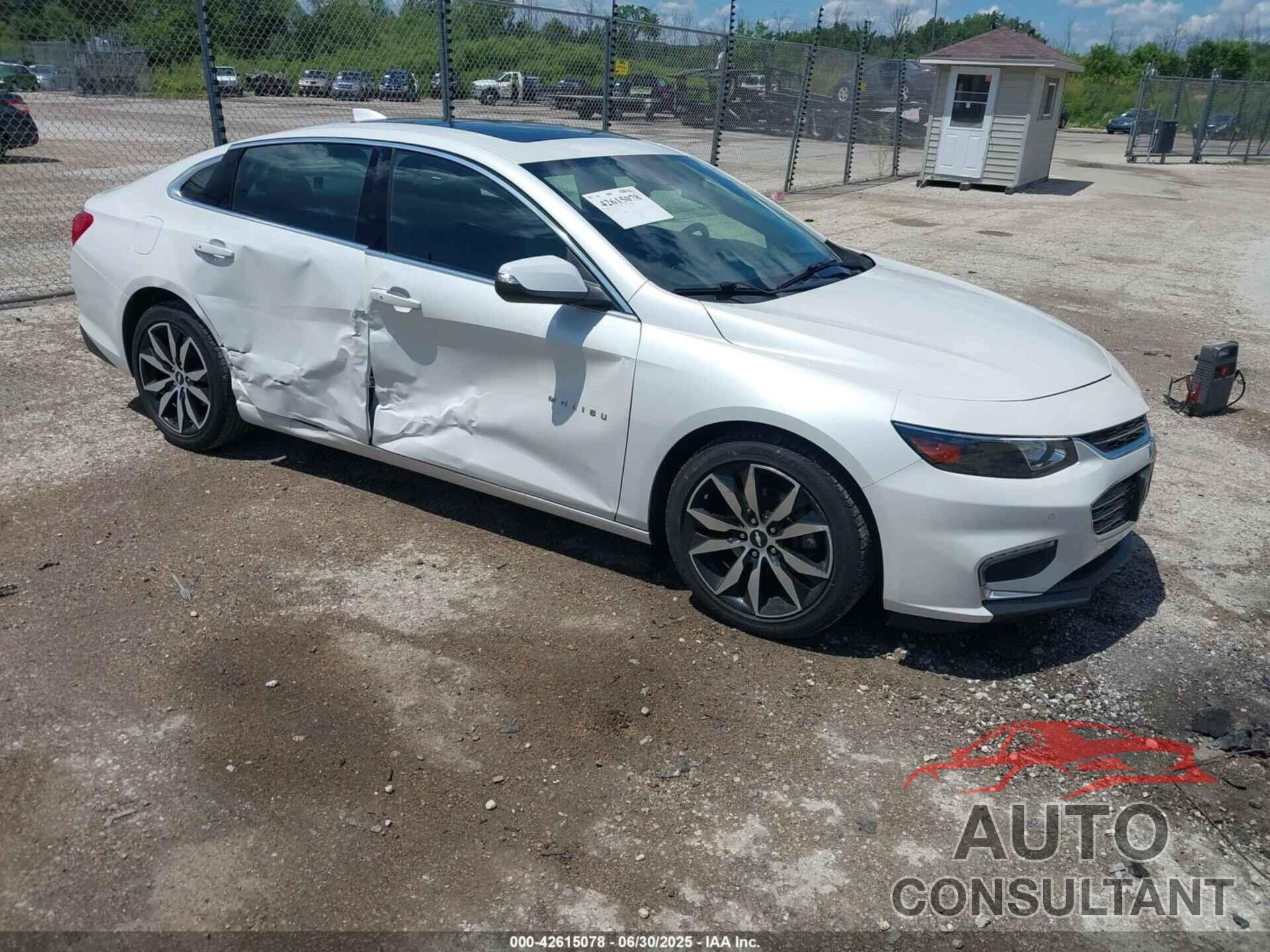CHEVROLET MALIBU 2016 - 1G1ZE5ST0GF243594