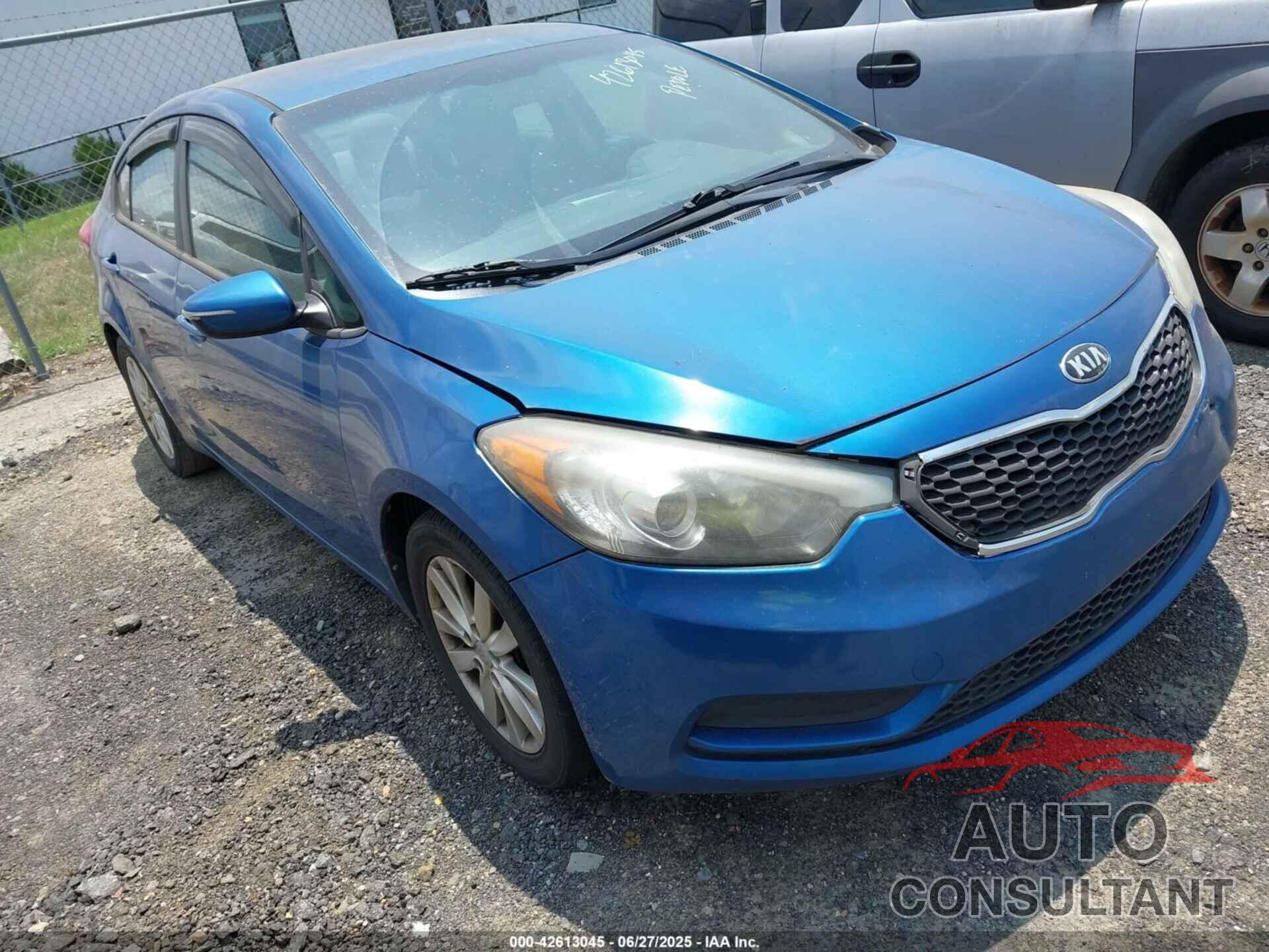 KIA FORTE 2014 - KNAFX4A69E5140099