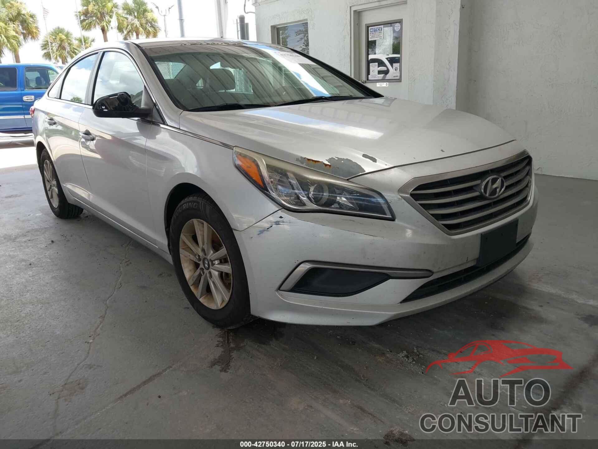 HYUNDAI SONATA 2016 - 5NPE24AF1GH365553