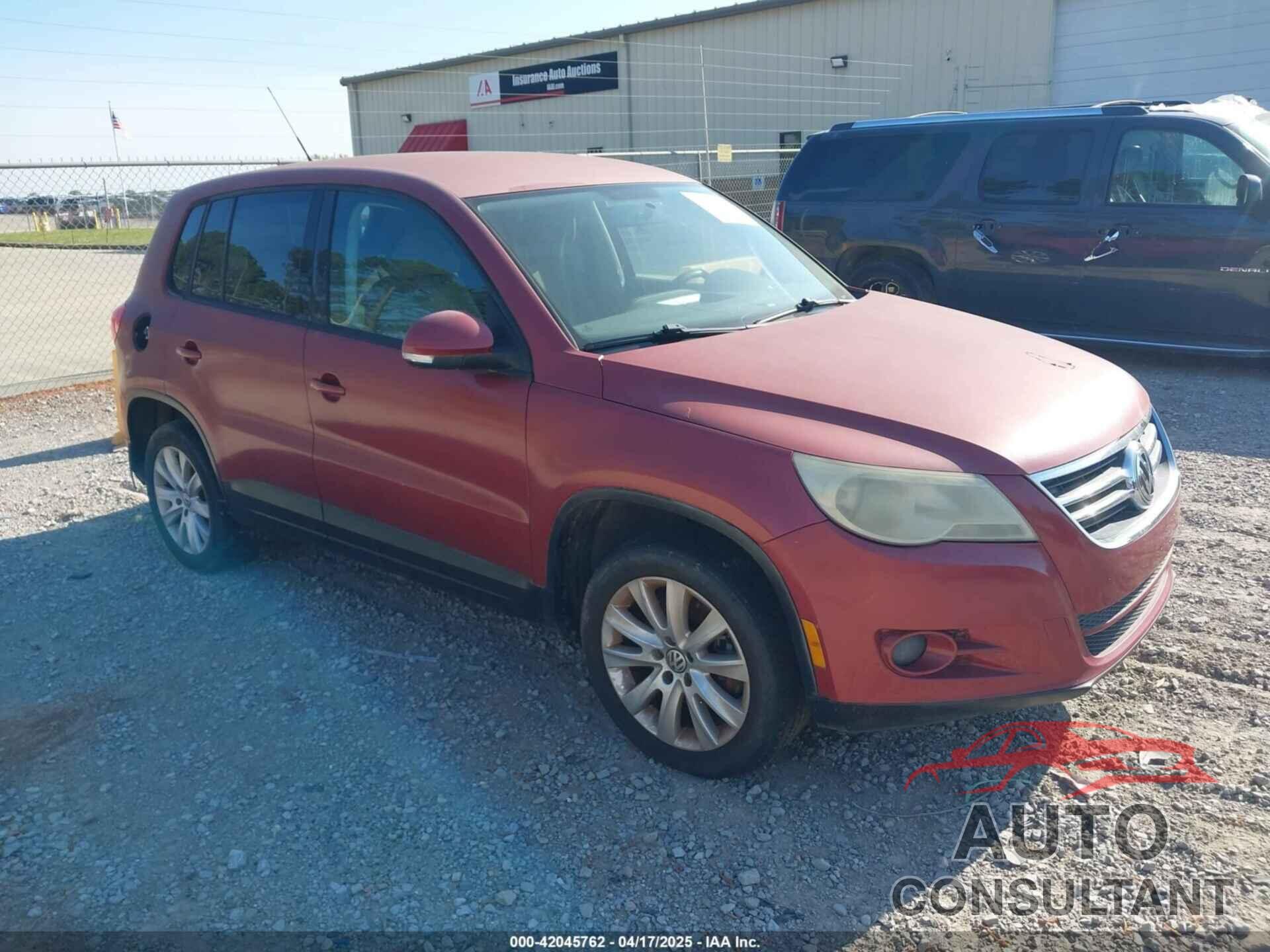 VOLKSWAGEN TIGUAN 2009 - WVGAV75N59W524270