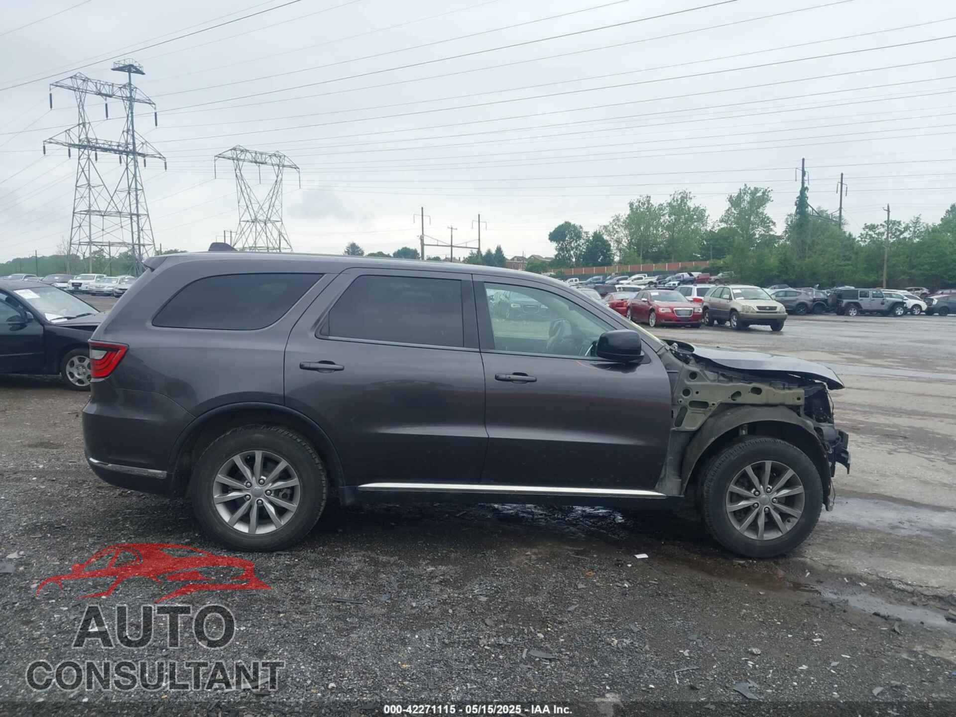 DODGE DURANGO 2017 - 1C4RDJAG5HC898554