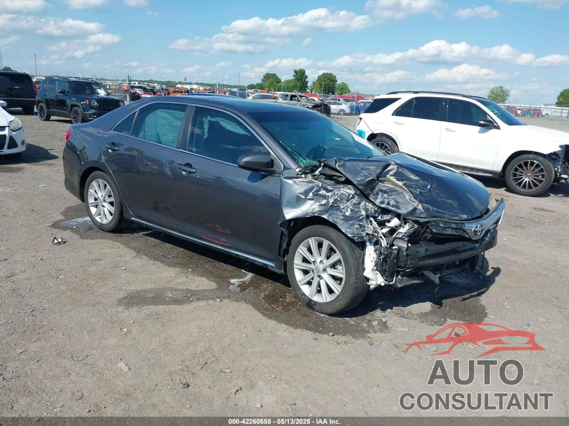 TOYOTA CAMRY 2012 - 4T4BF1FK6CR259838