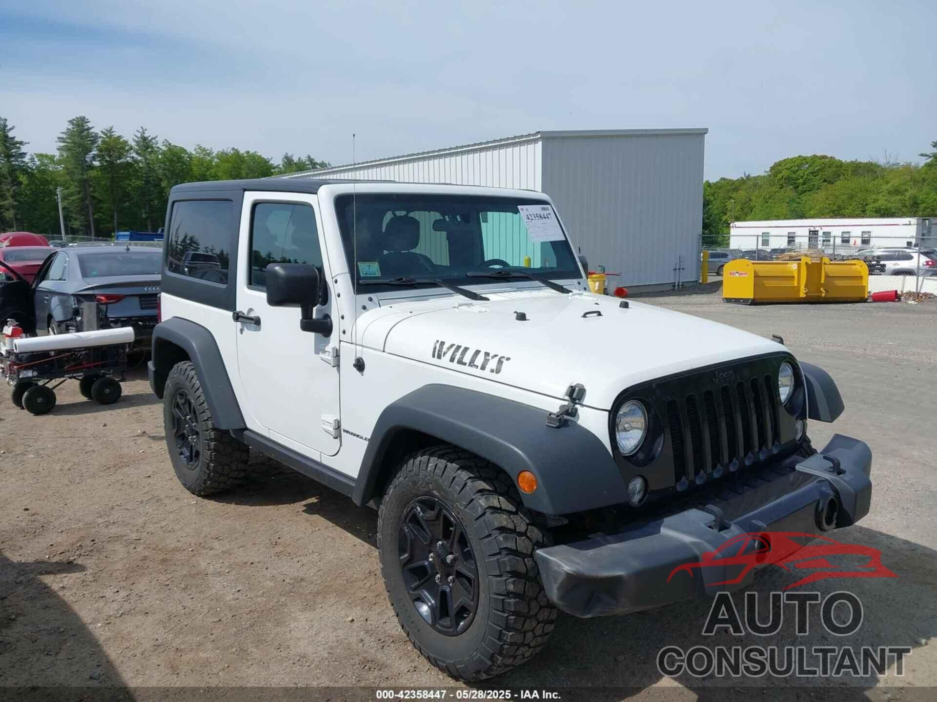 JEEP WRANGLER JK 2018 - 1C4AJWAG0JL816416