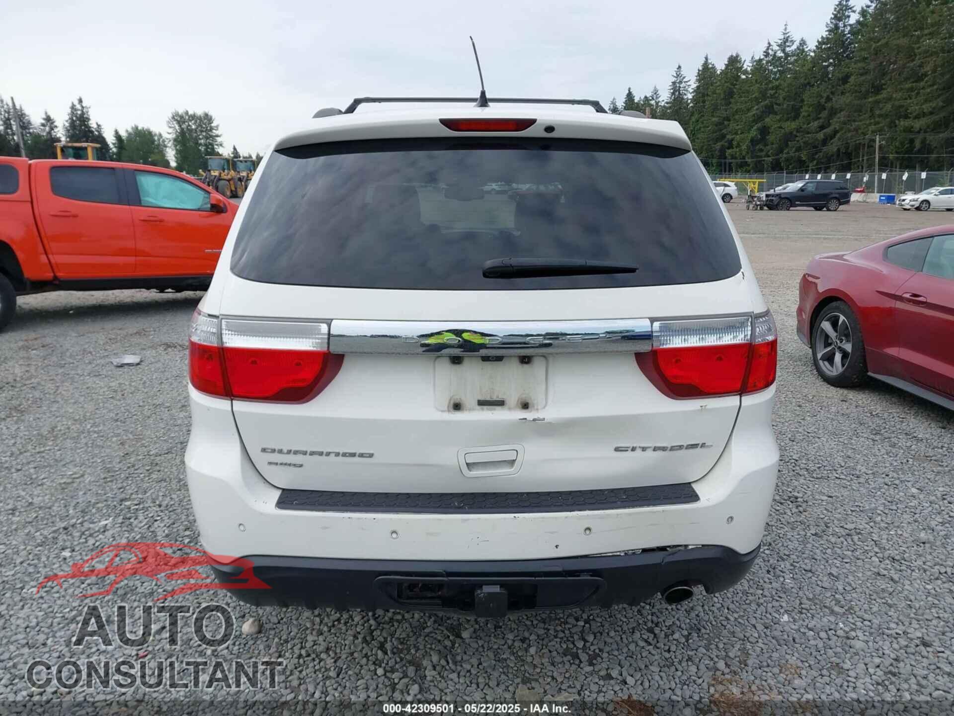 DODGE DURANGO 2012 - 1C4RDJEG8CC336957