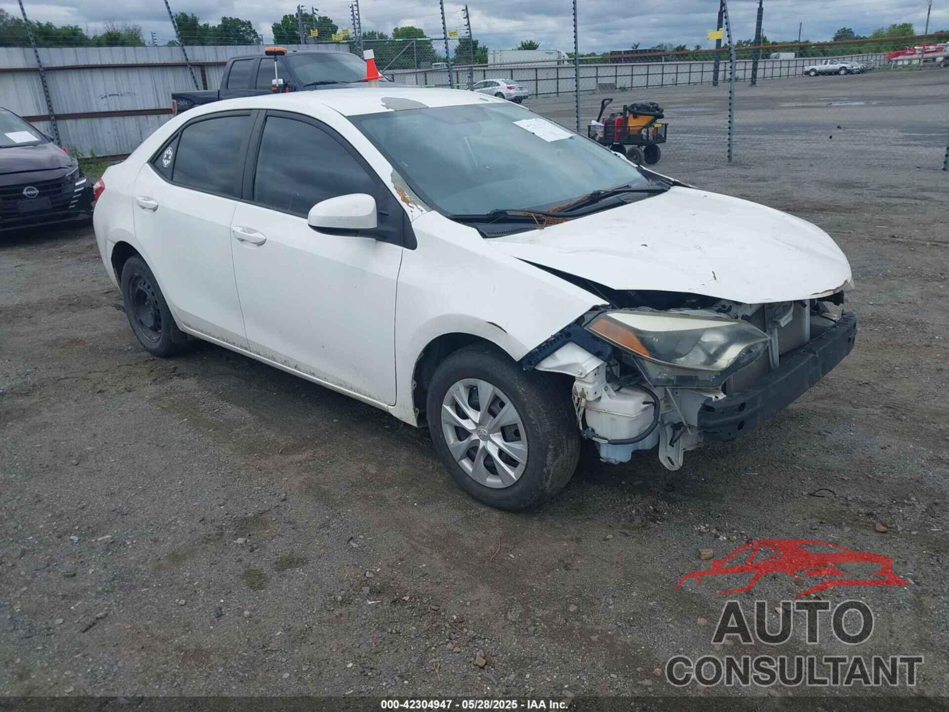 TOYOTA COROLLA 2014 - 5YFBURHE7EP078077