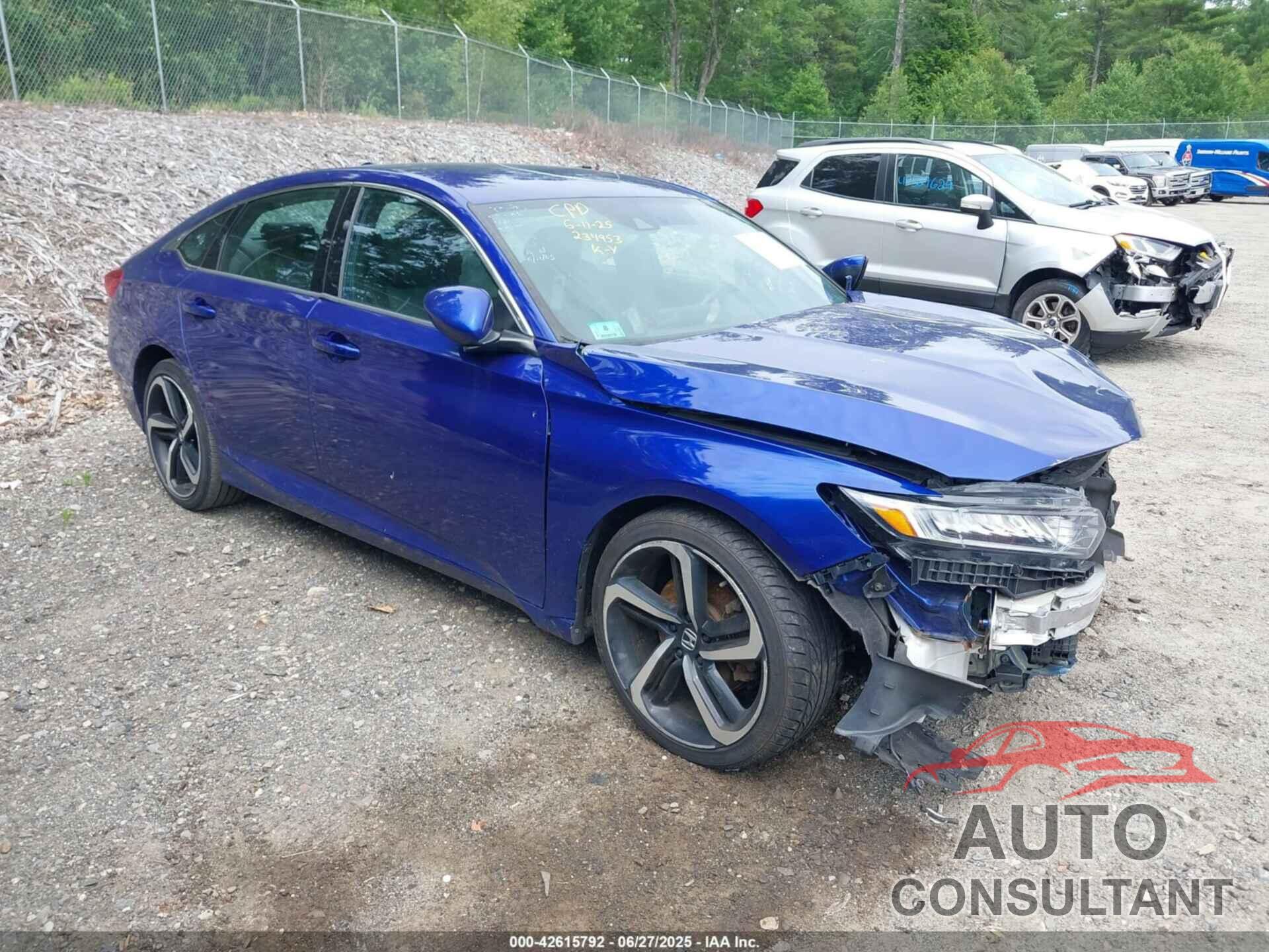 HONDA ACCORD 2018 - 1HGCV1F34JA253910