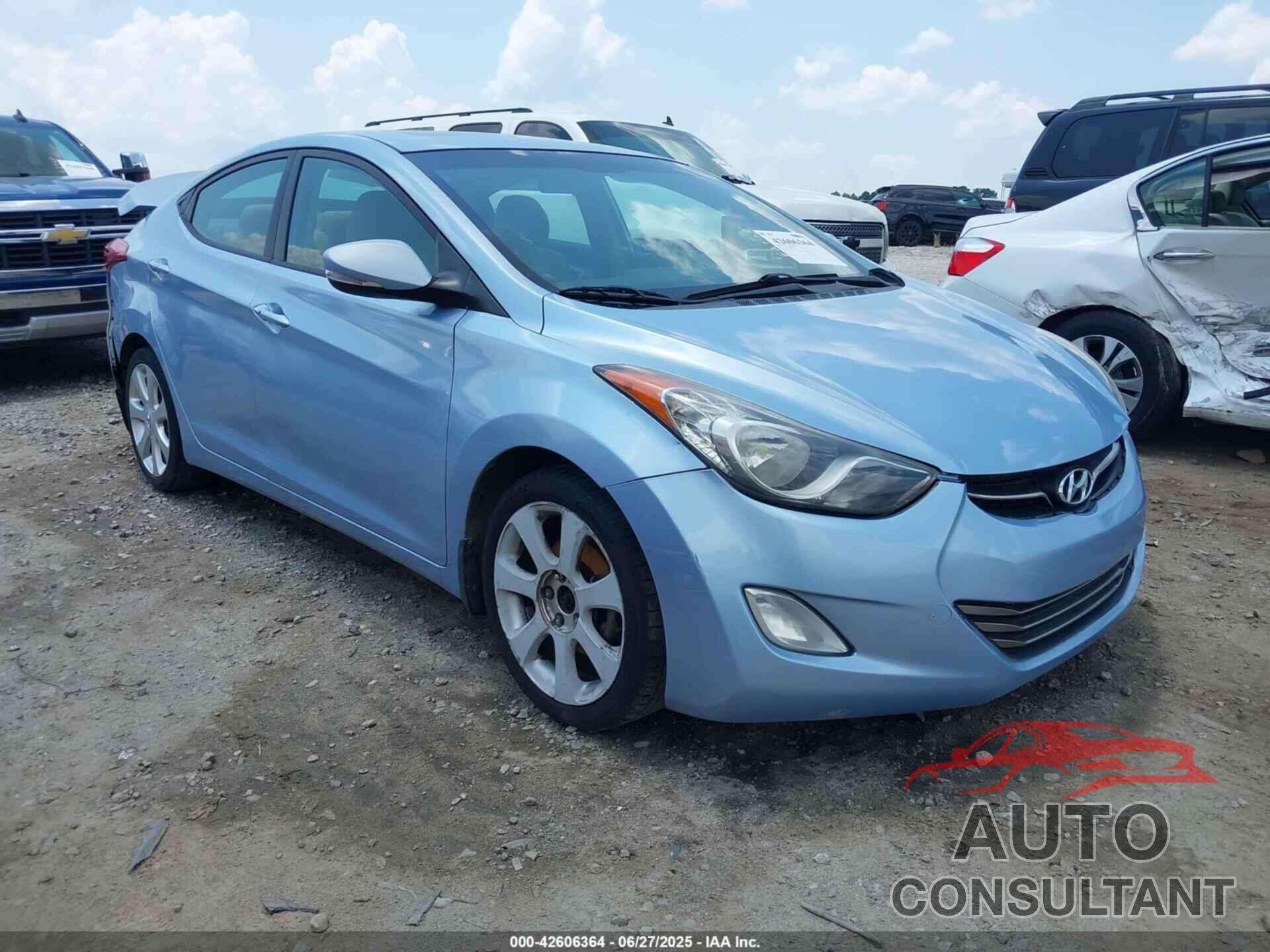 HYUNDAI ELANTRA 2013 - KMHDH4AE3DU634618