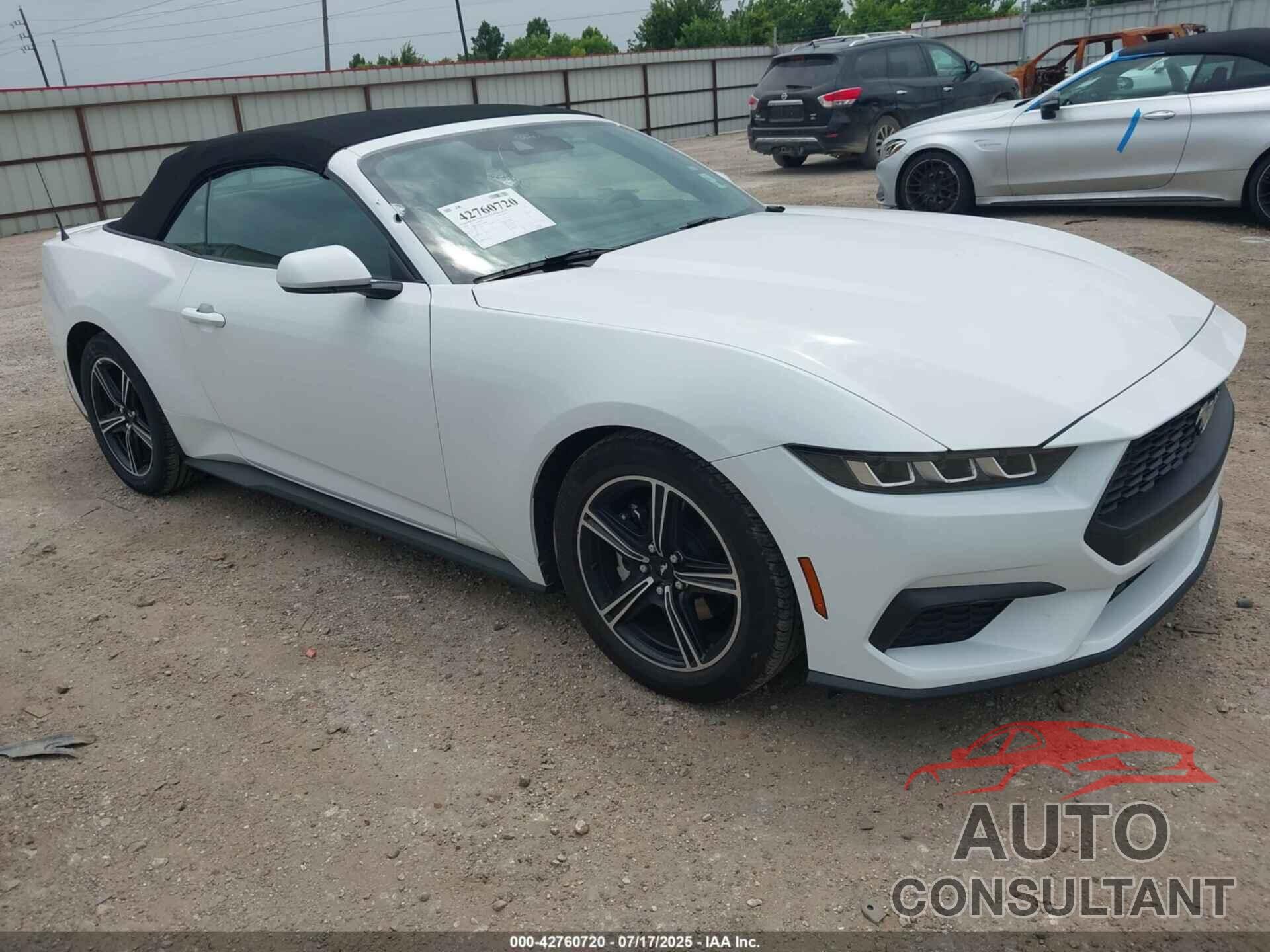 FORD MUSTANG 2025 - 1FAGP8UH9S5108248