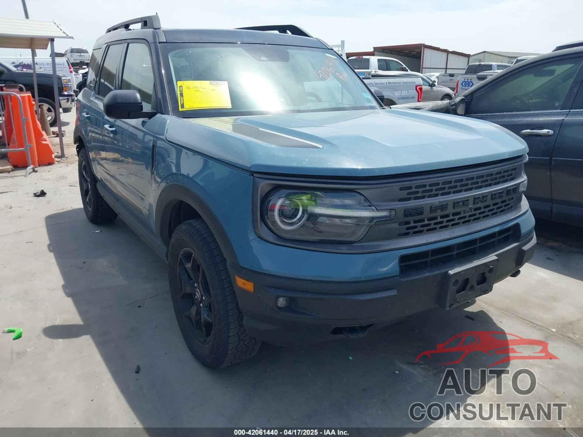 FORD BRONCO SPORT 2021 - 3FMCR9F9XMRA12994