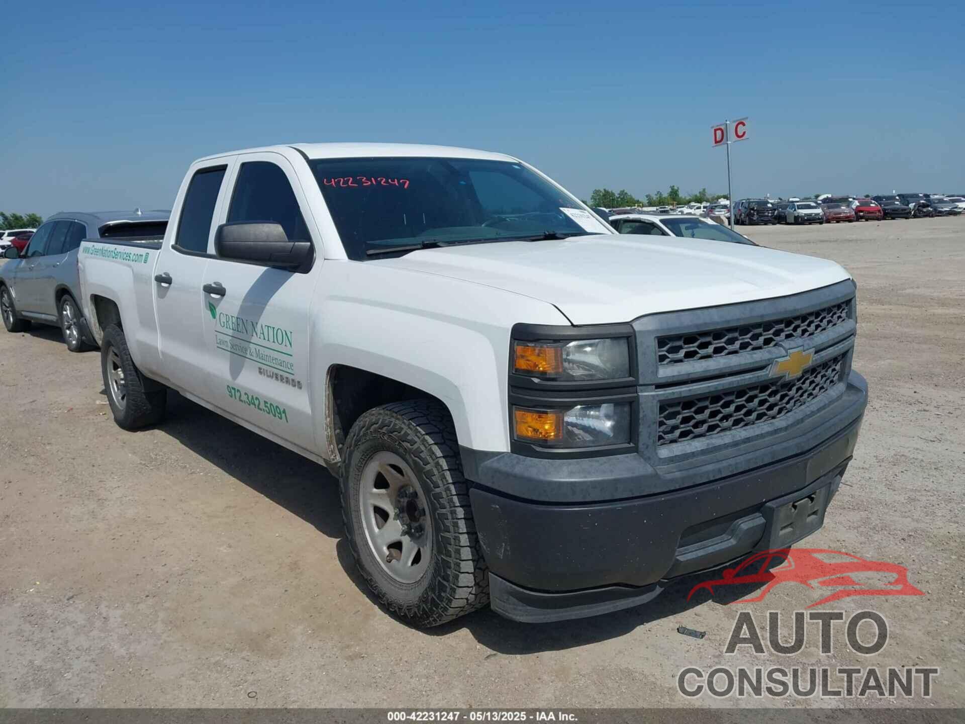 CHEVROLET SILVERADO 1500 2014 - 1GCRCPEH9EZ360506