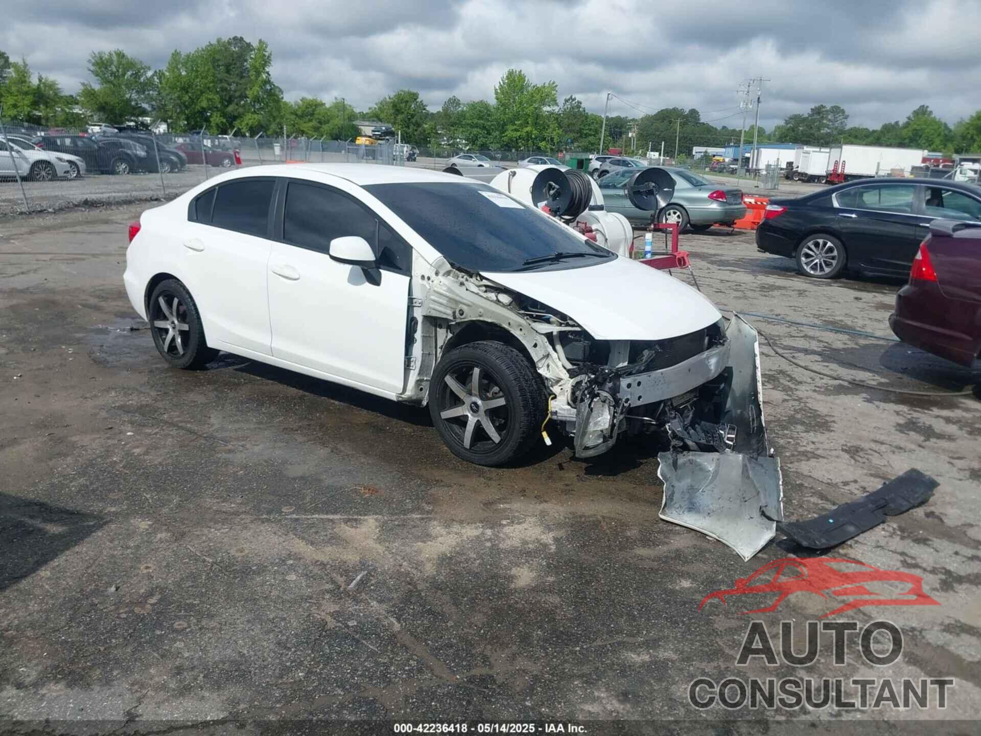 HONDA CIVIC 2012 - 19XFB2F53CE345506