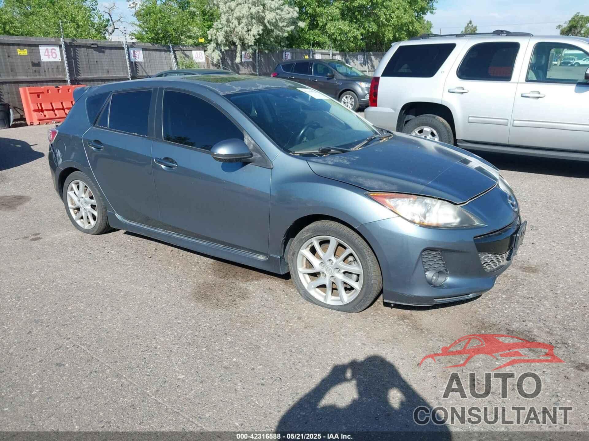MAZDA MAZDA3 2012 - JM1BL1L52C1505906