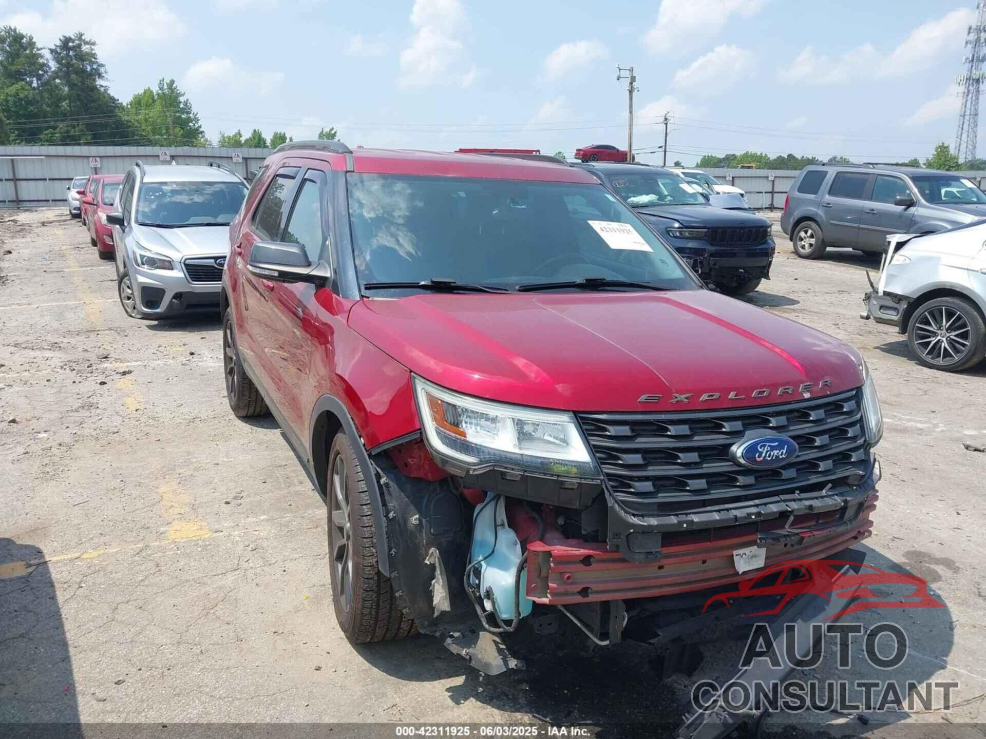 FORD EXPLORER 2017 - 1FM5K7D84HGE18438