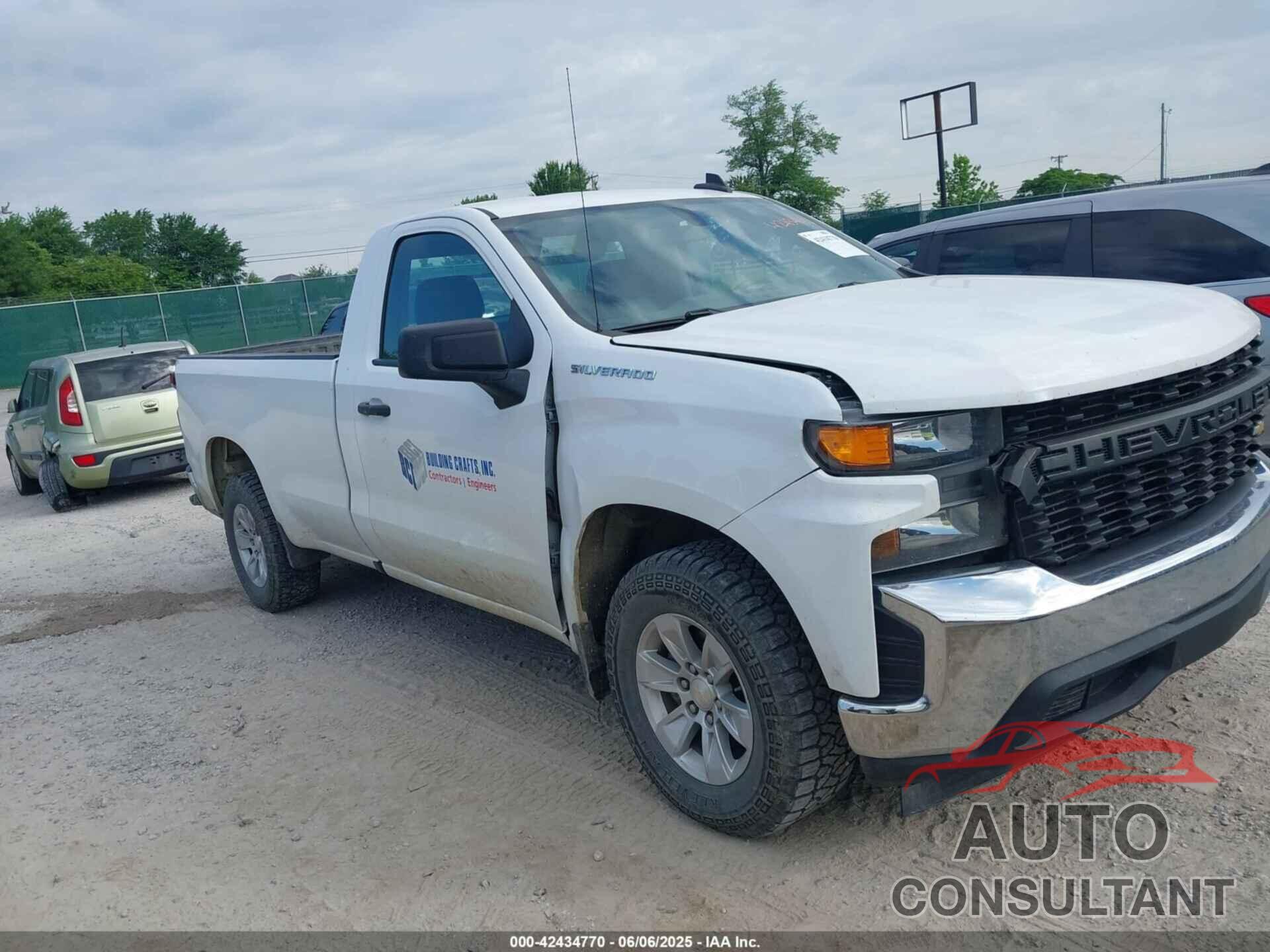 CHEVROLET SILVERADO 1500 2021 - 3GCNWAEH6MG327139