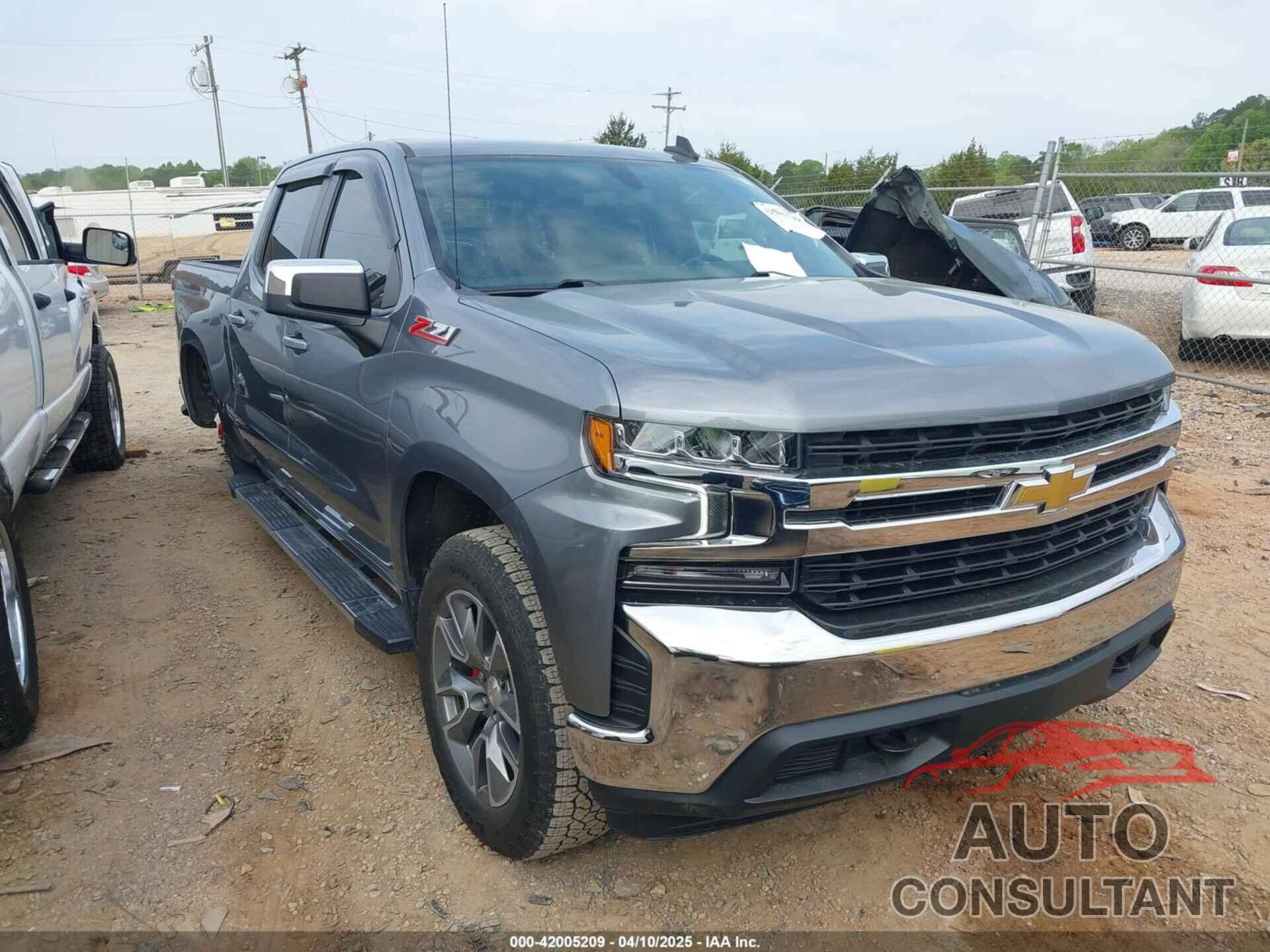 CHEVROLET SILVERADO 1500 2021 - 1GCUYDED3MZ411911