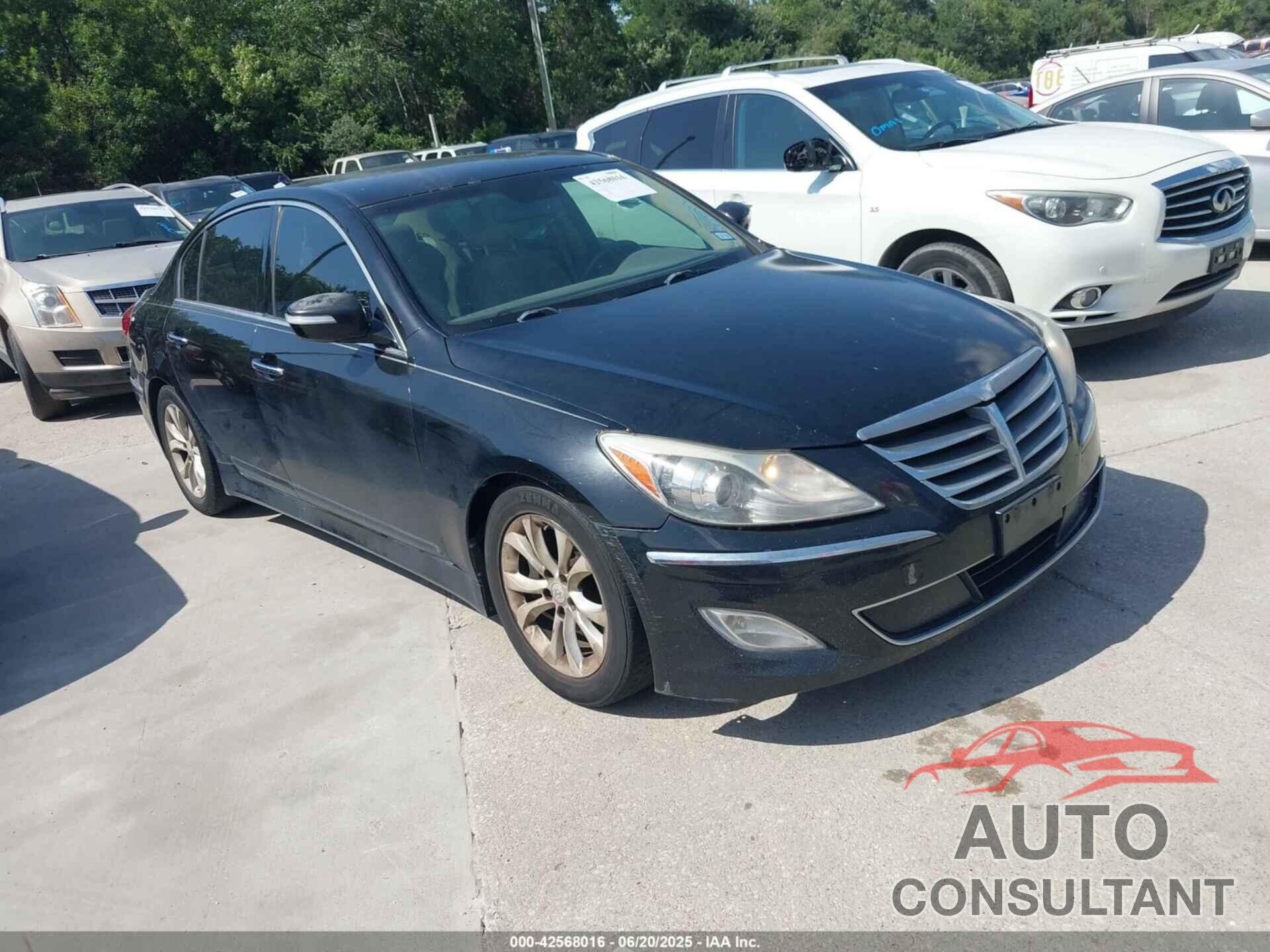 HYUNDAI GENESIS 2013 - KMHGC4DD8DU243348