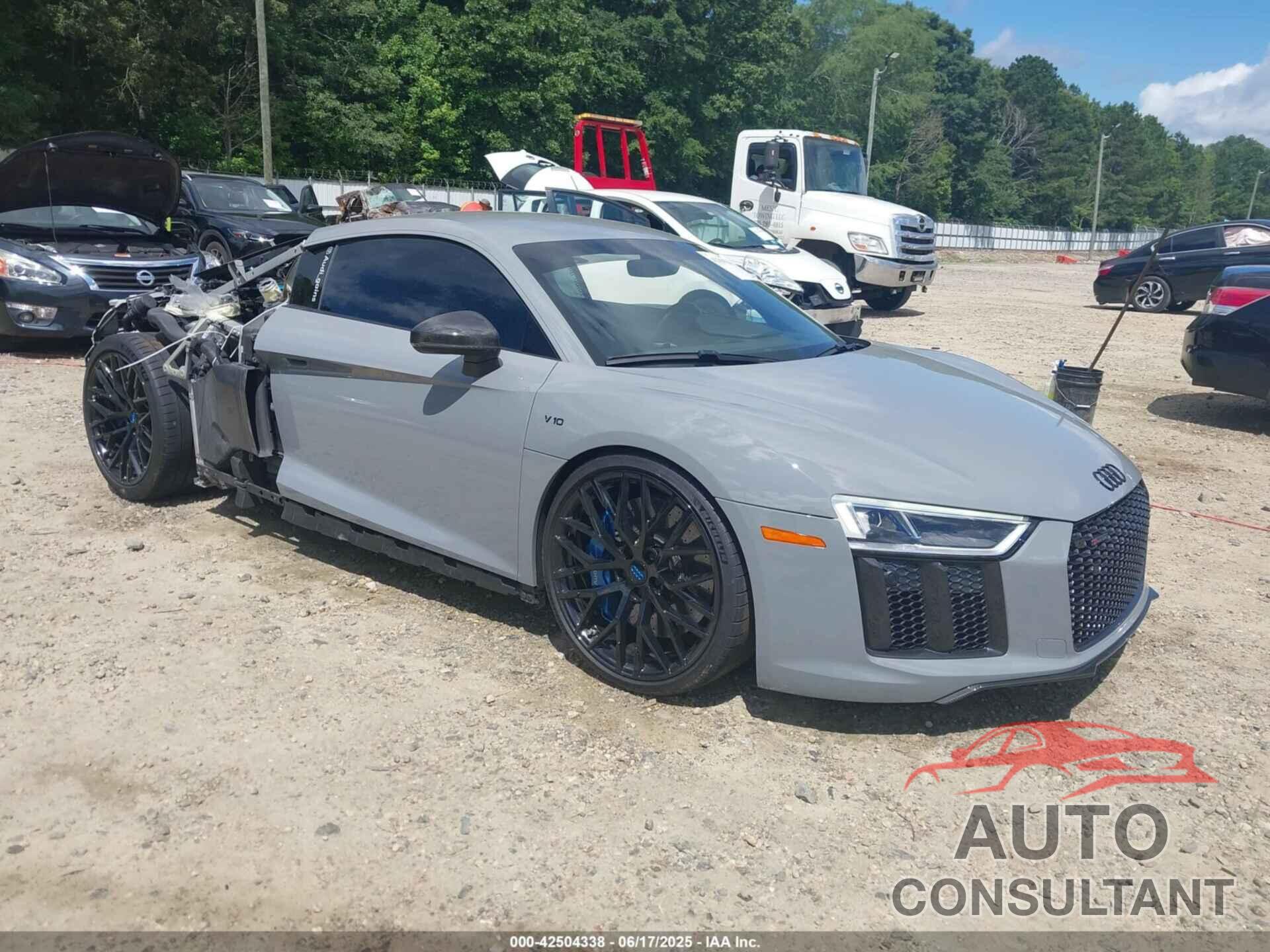 AUDI R8 2018 - WUAKBAFX9J7900159