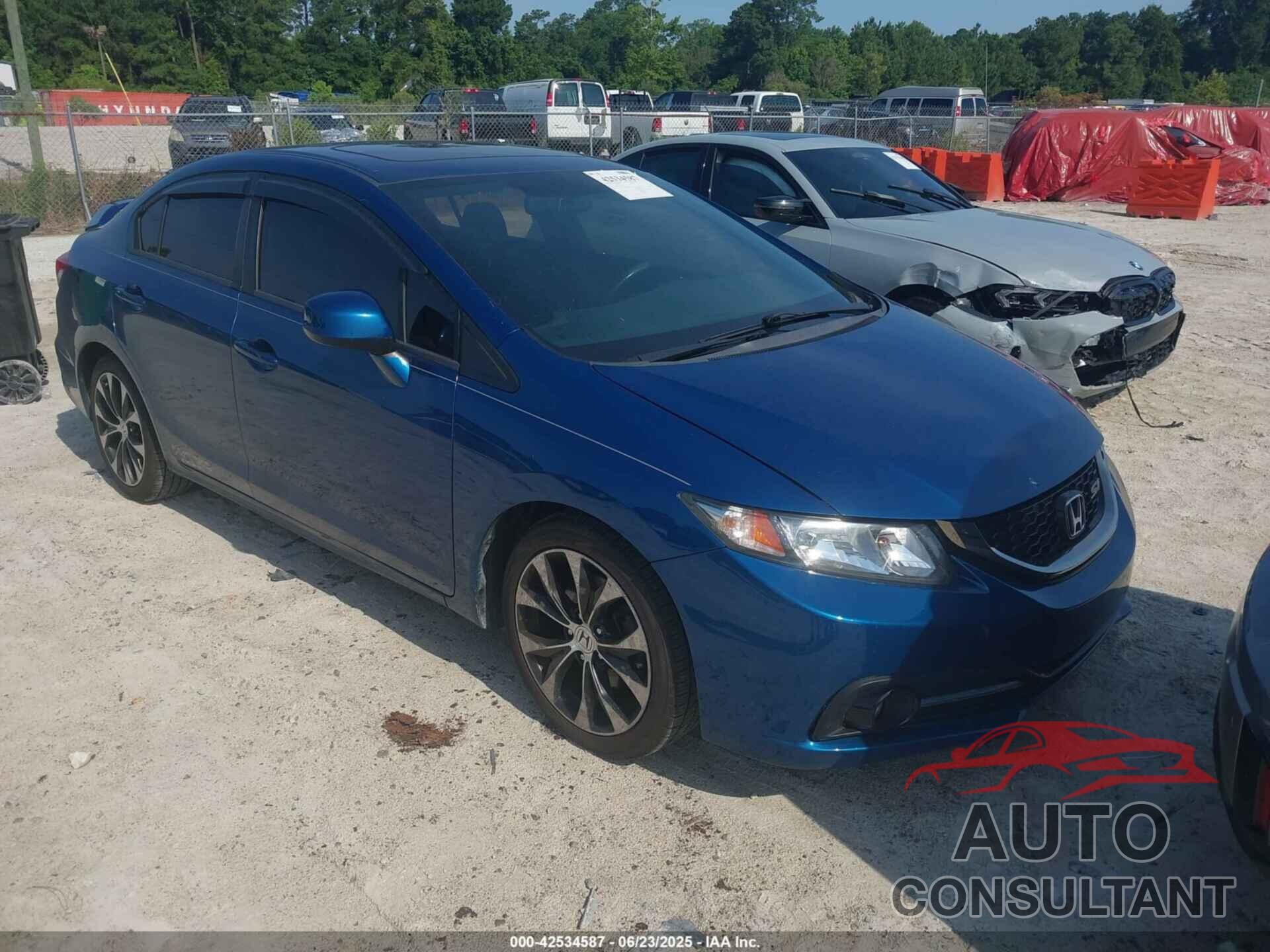 HONDA CIVIC 2013 - 2HGFB6E56DH706646