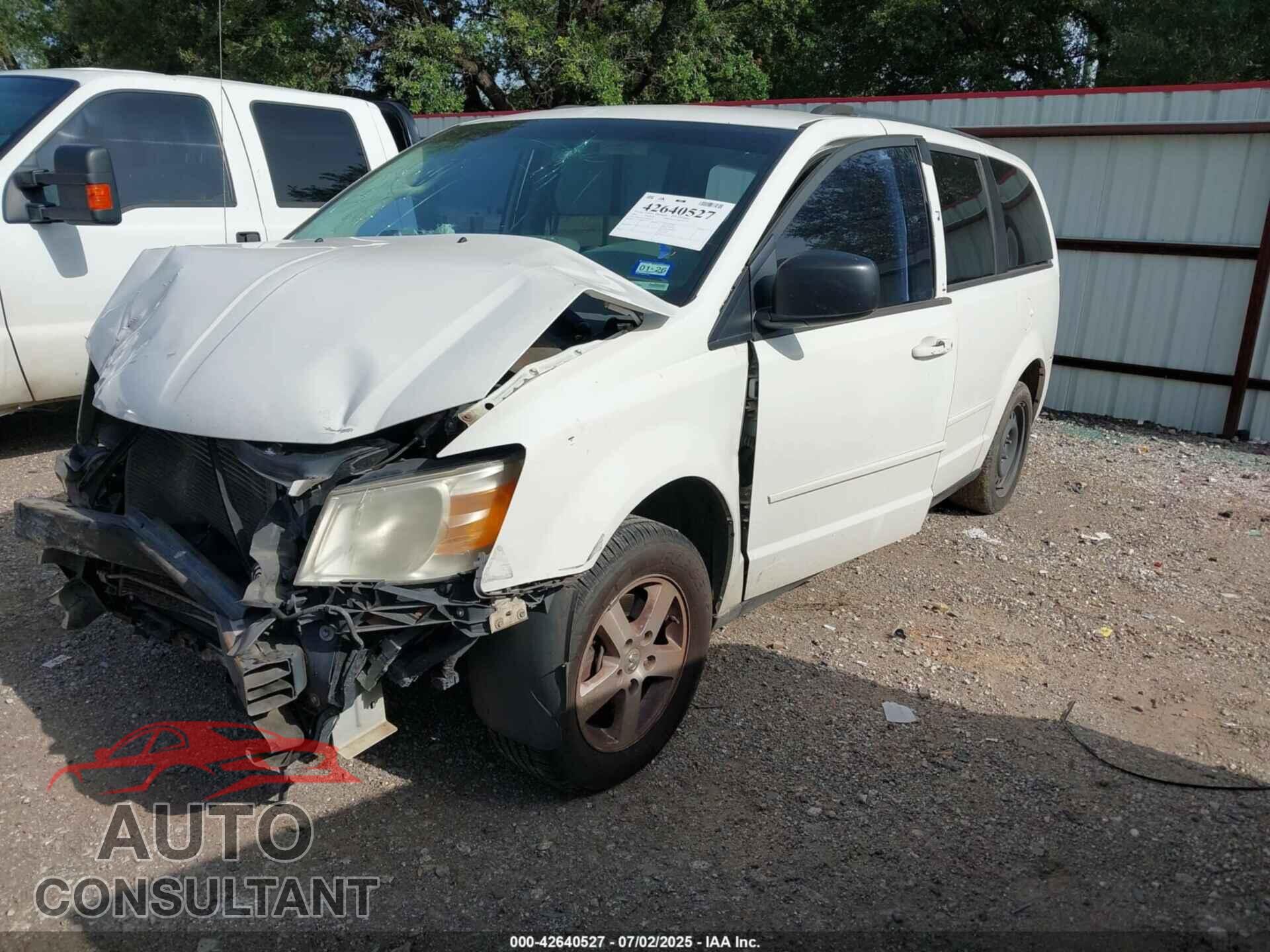 DODGE GRAND CARAVAN 2009 - 1D8HN44E19B507123