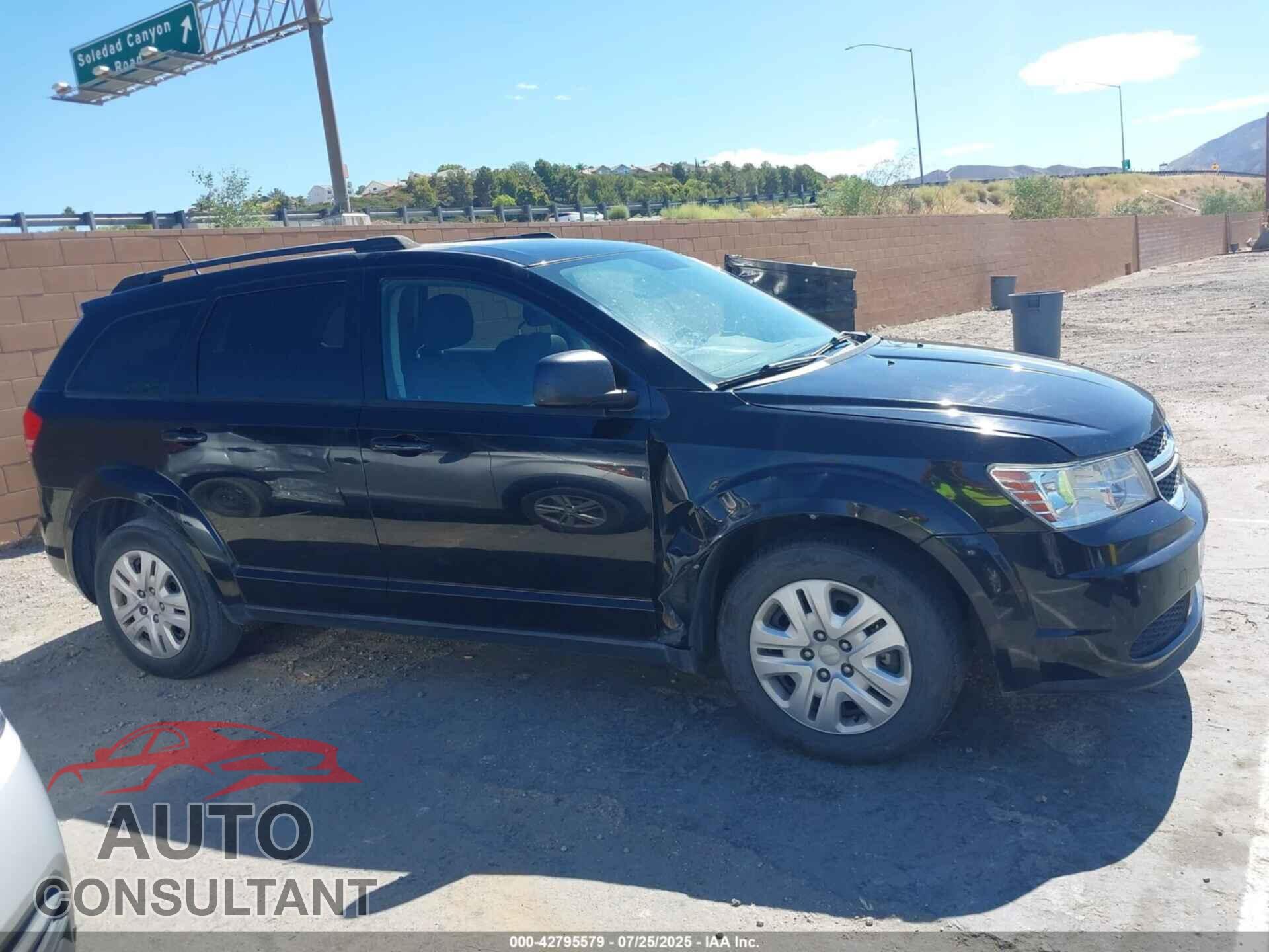 DODGE JOURNEY 2017 - 3C4PDCAB1HT581320