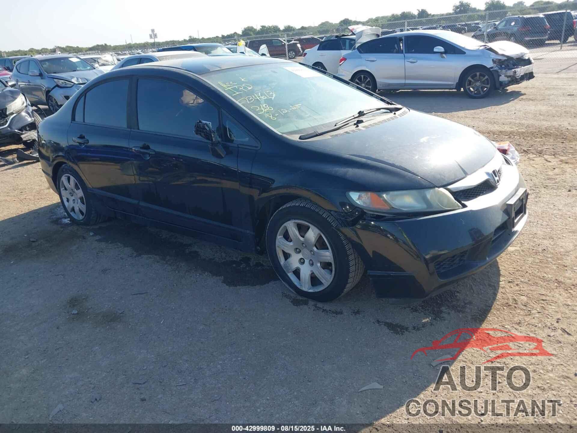 HONDA CIVIC 2011 - 19XFA1F58BE004520