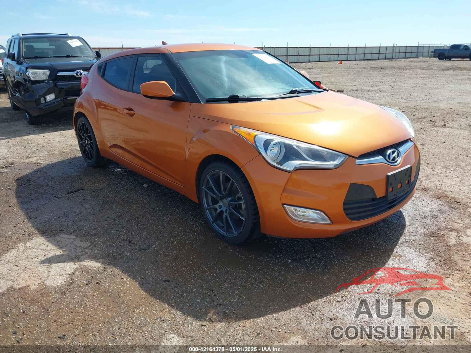 HYUNDAI VELOSTER 2017 - KMHTC6AD3HU310524