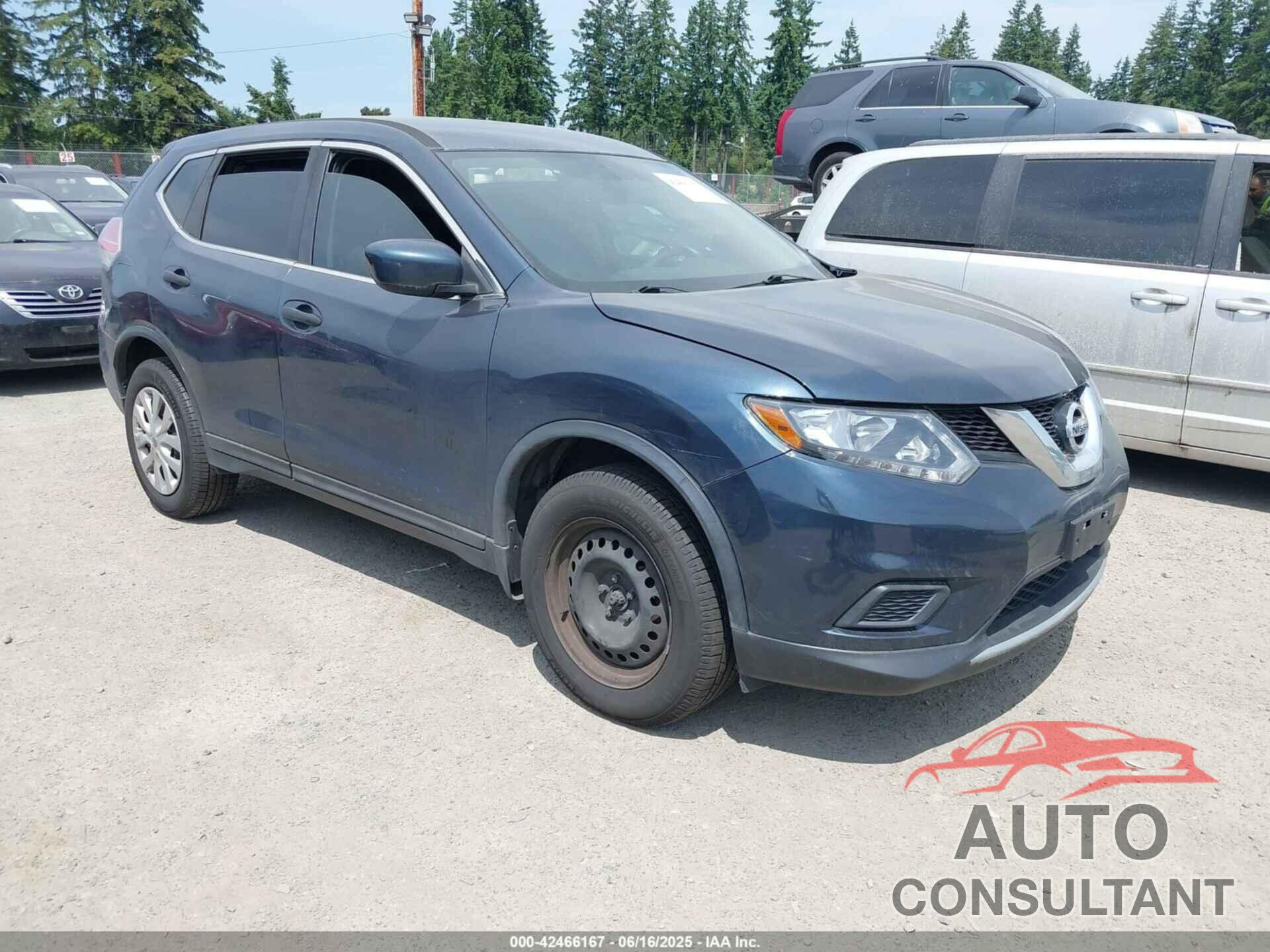 NISSAN ROGUE 2016 - 5N1AT2MV6GC832511