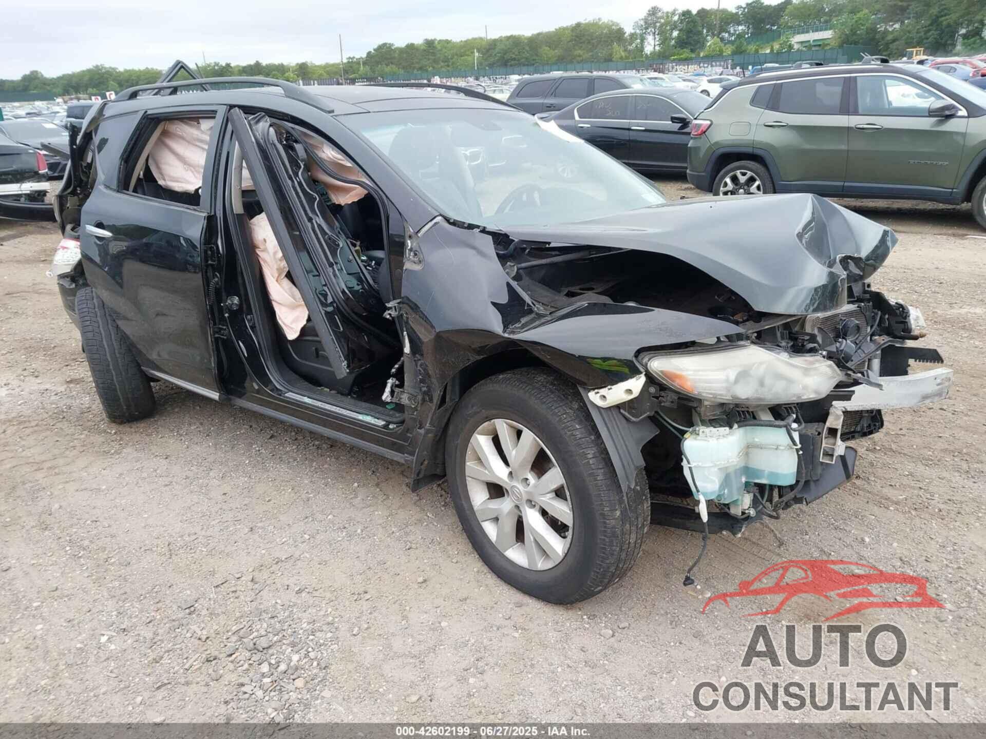 NISSAN MURANO 2011 - JN8AZ1MW5BW158515