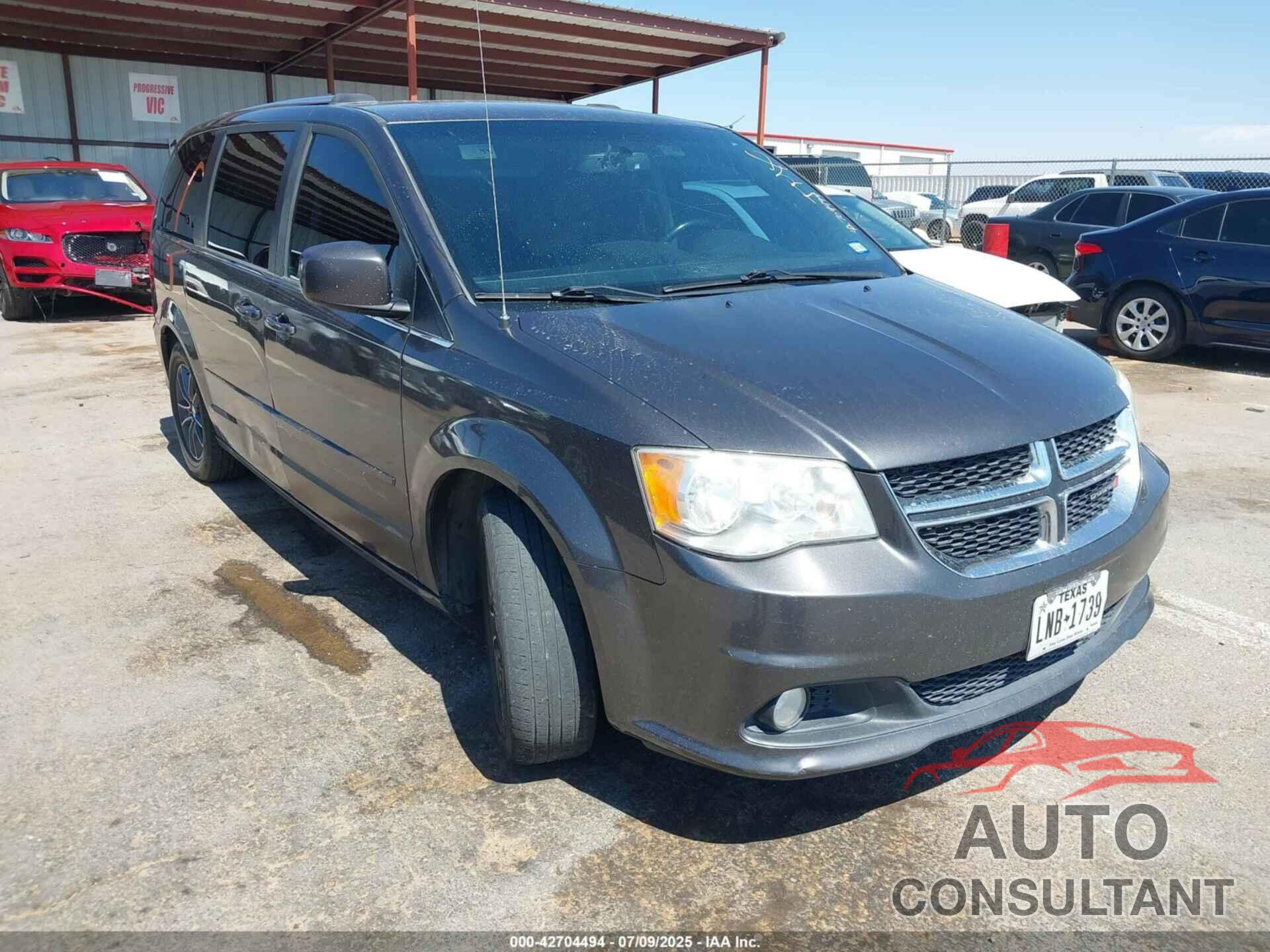 DODGE GRAND CARAVAN 2017 - 2C4RDGCG7HR731877
