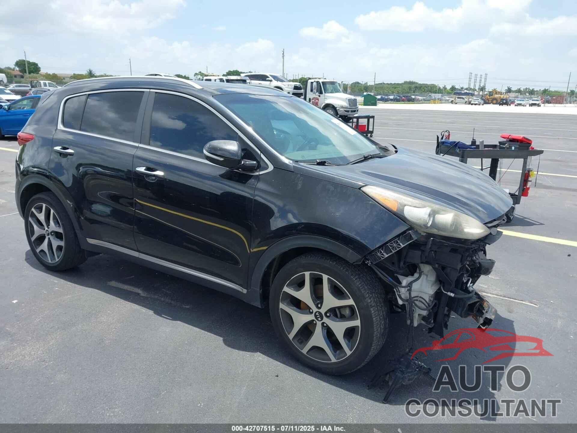KIA SPORTAGE 2017 - KNDPR3A62H7154480