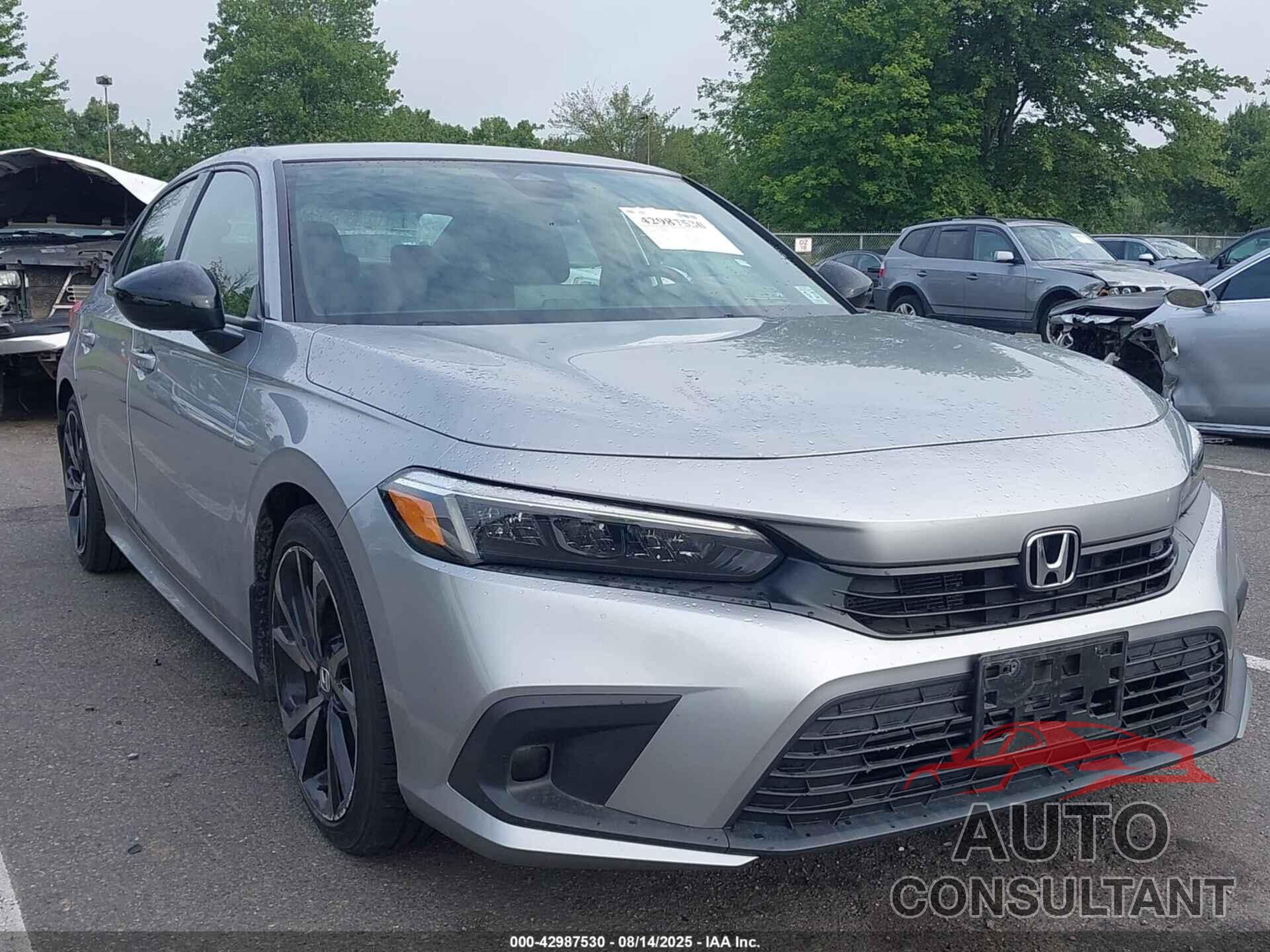HONDA CIVIC 2022 - 2HGFE2F52NH584061