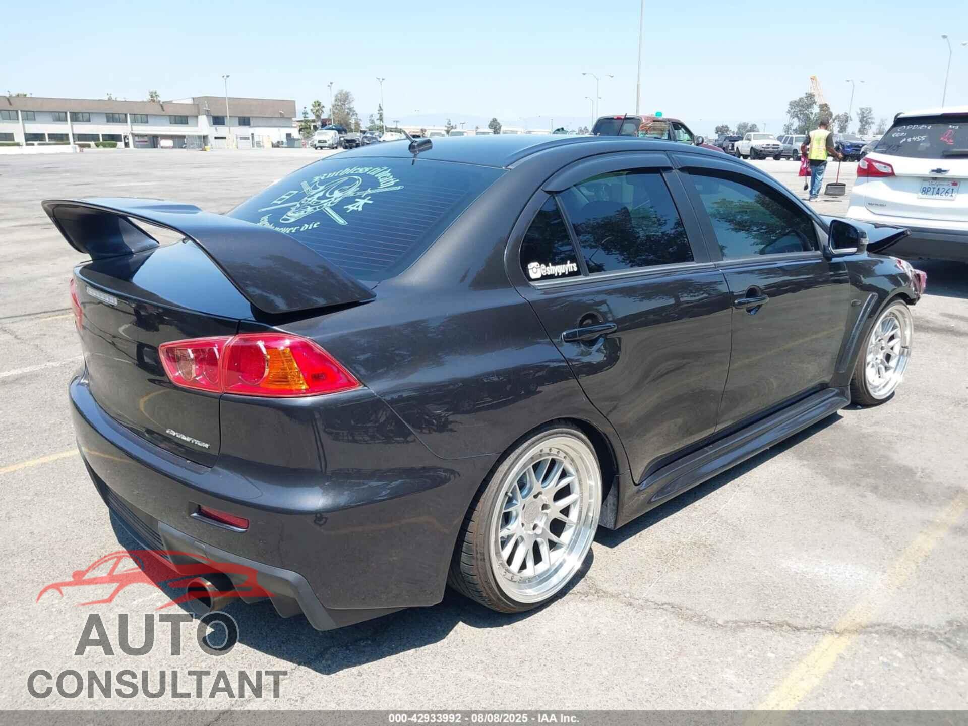 MITSUBISHI LANCER EVOLUTION 2015 - JA32W8FV3FU008103