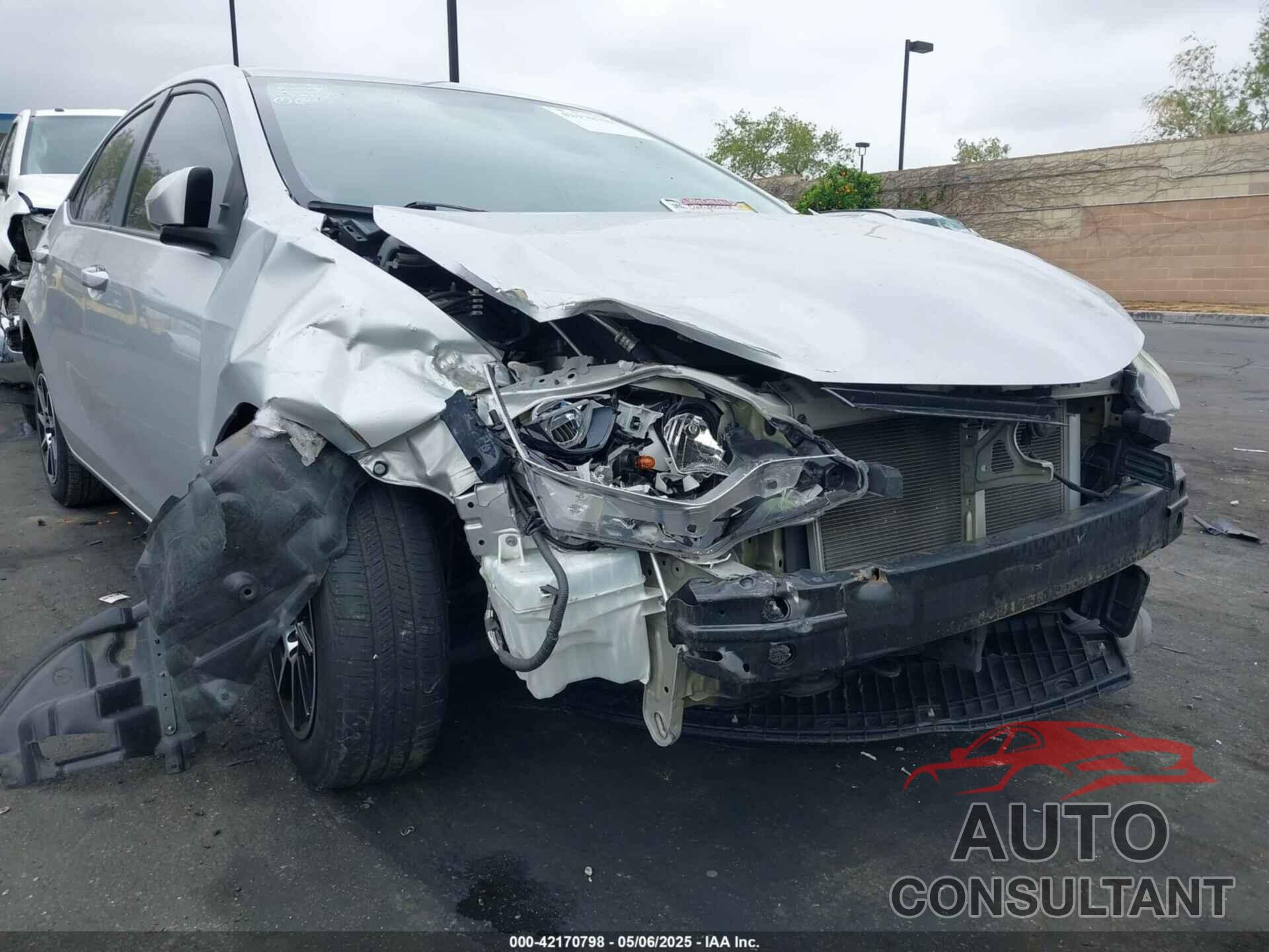 TOYOTA COROLLA 2016 - 5YFBURHE0GP406538