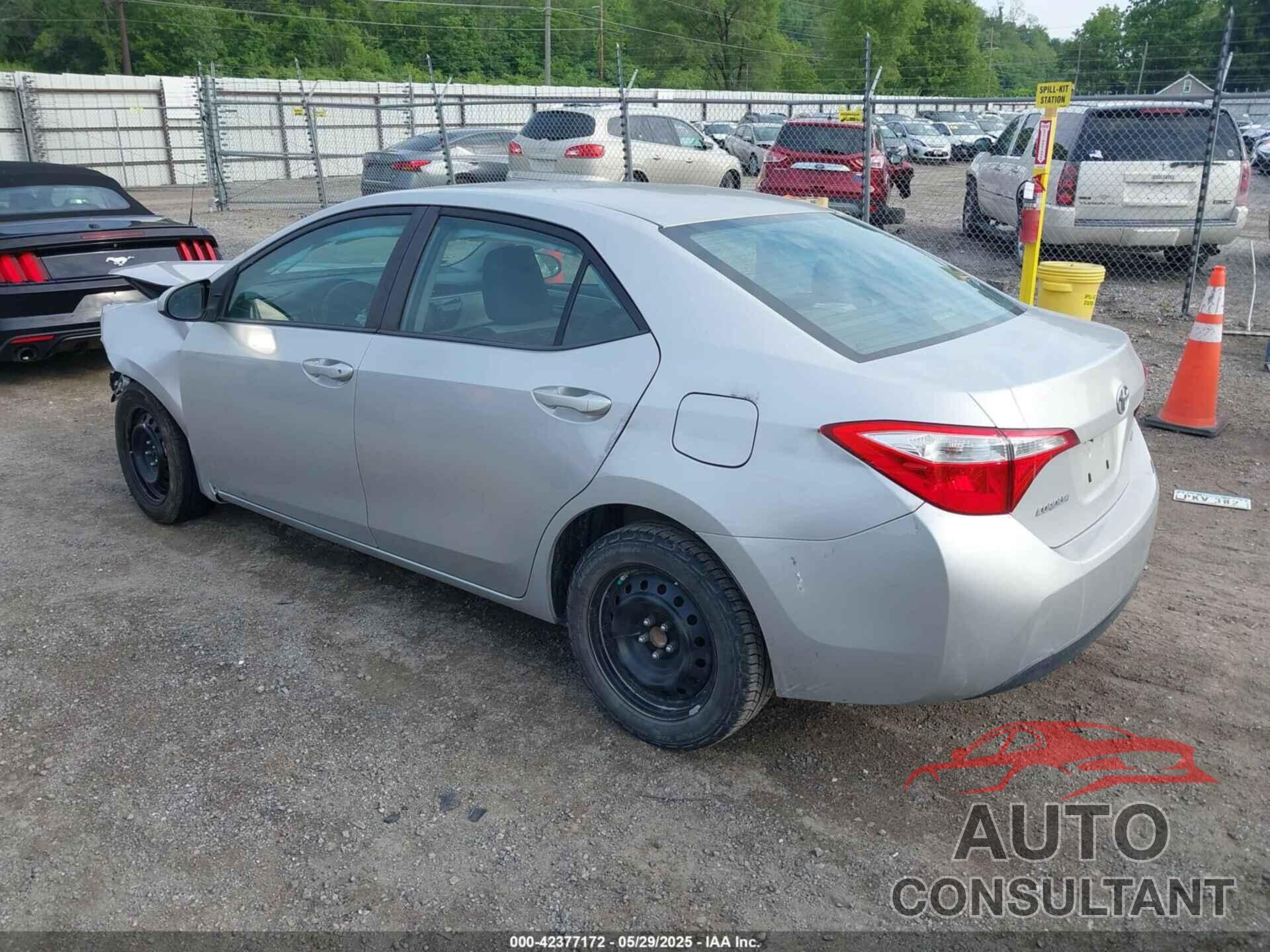 TOYOTA COROLLA 2014 - 2T1BURHE3EC172635