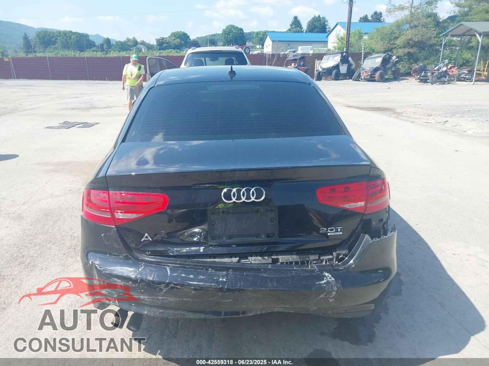 AUDI A4 2013 - WAUBFAFL0DN015344