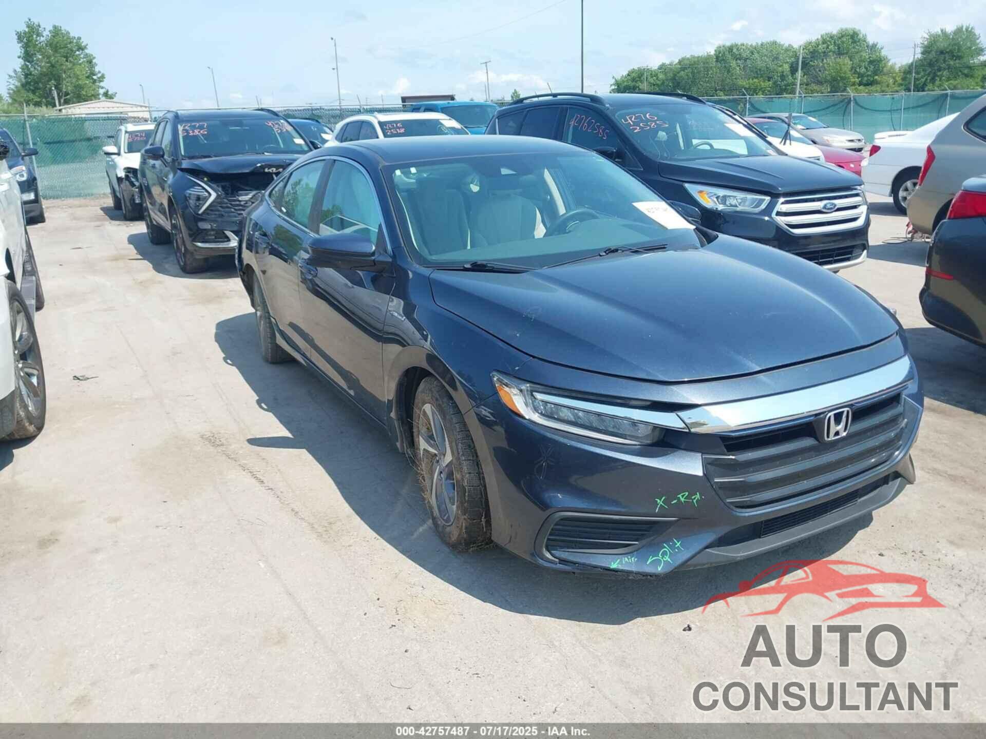 HONDA INSIGHT 2020 - 19XZE4F58LE001301