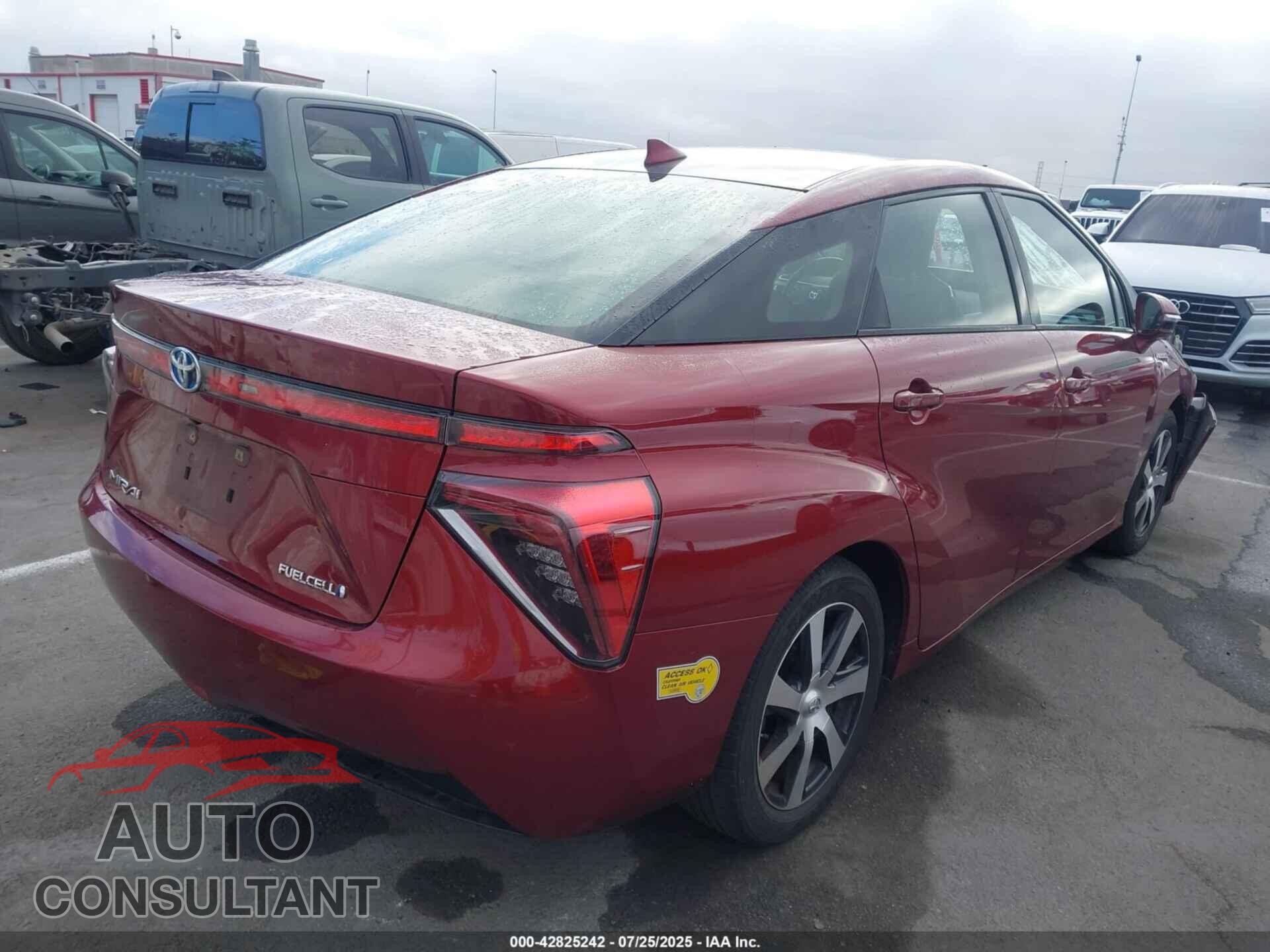 TOYOTA MIRAI 2018 - JTDBVRBD2JA004965