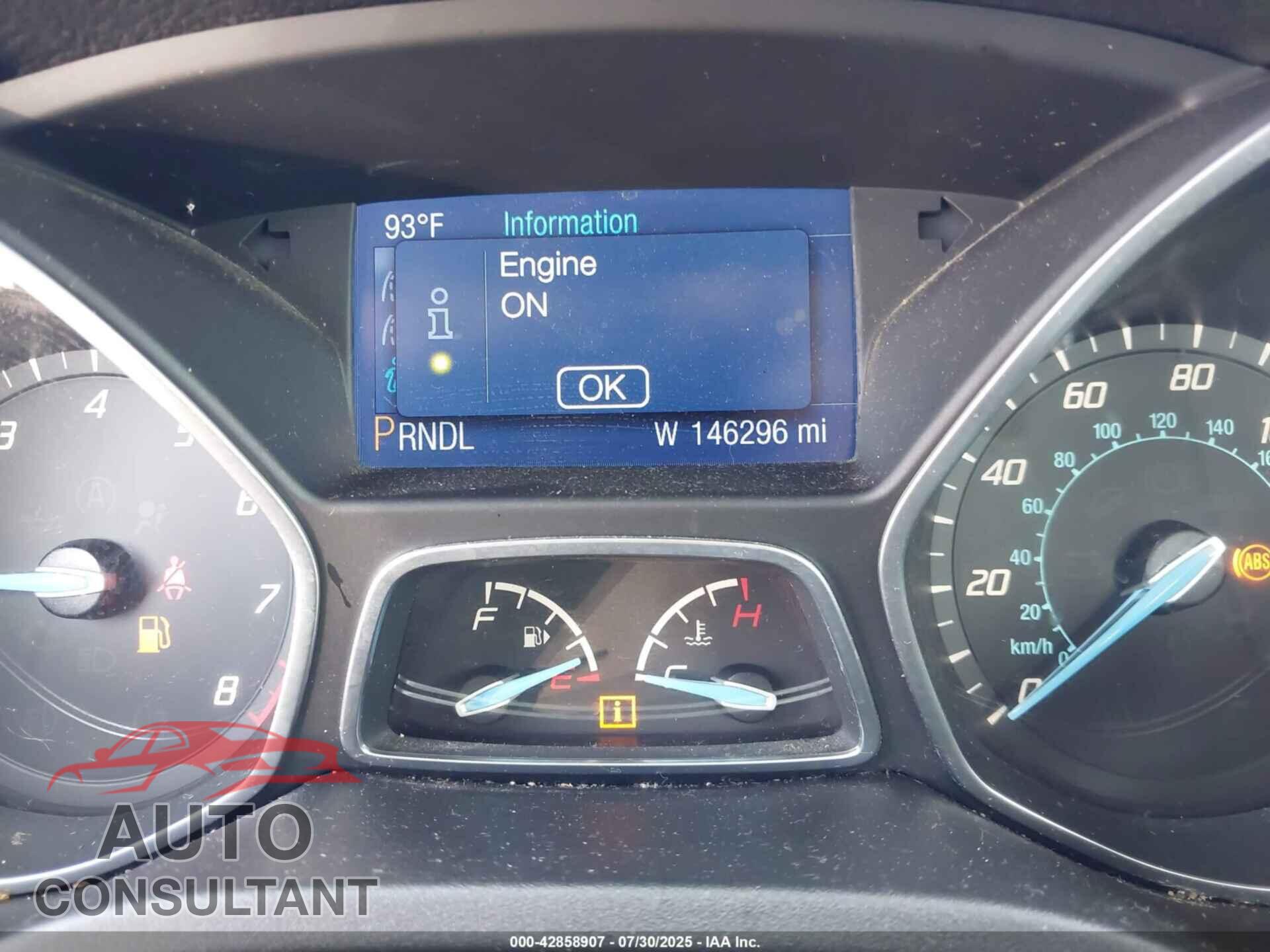 FORD FOCUS 2014 - 1FADP3F20EL217390