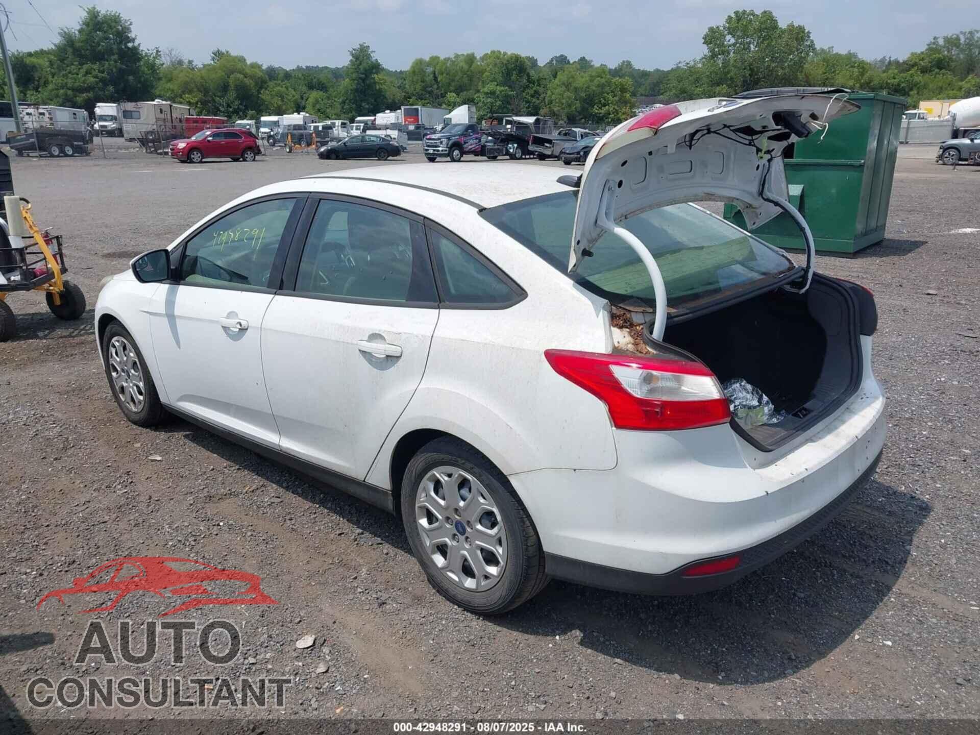 FORD FOCUS 2012 - 1FAHP3F29CL111826