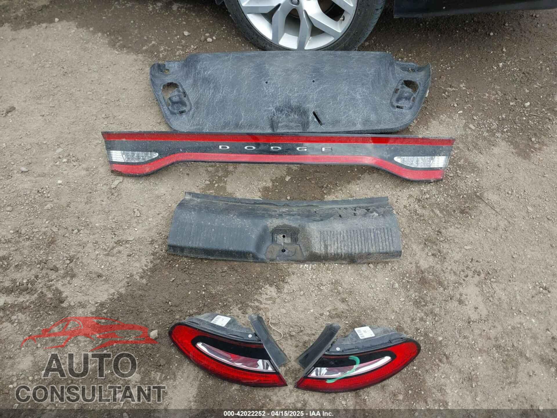 DODGE DART 2015 - 1C3CDFBB5FD116724
