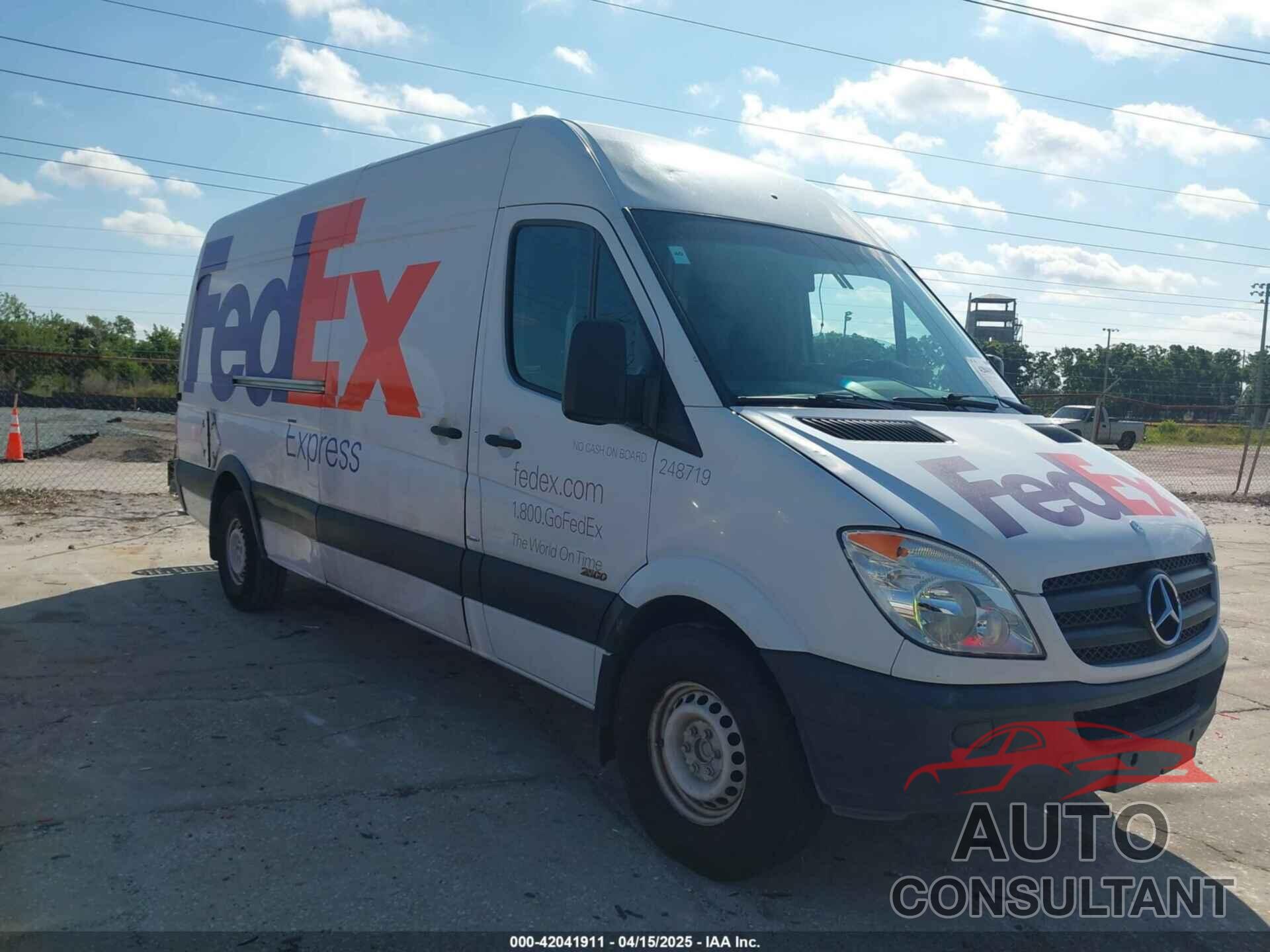 MERCEDES-BENZ SPRINTER 2500 2012 - WD3PE8CB8C5695261