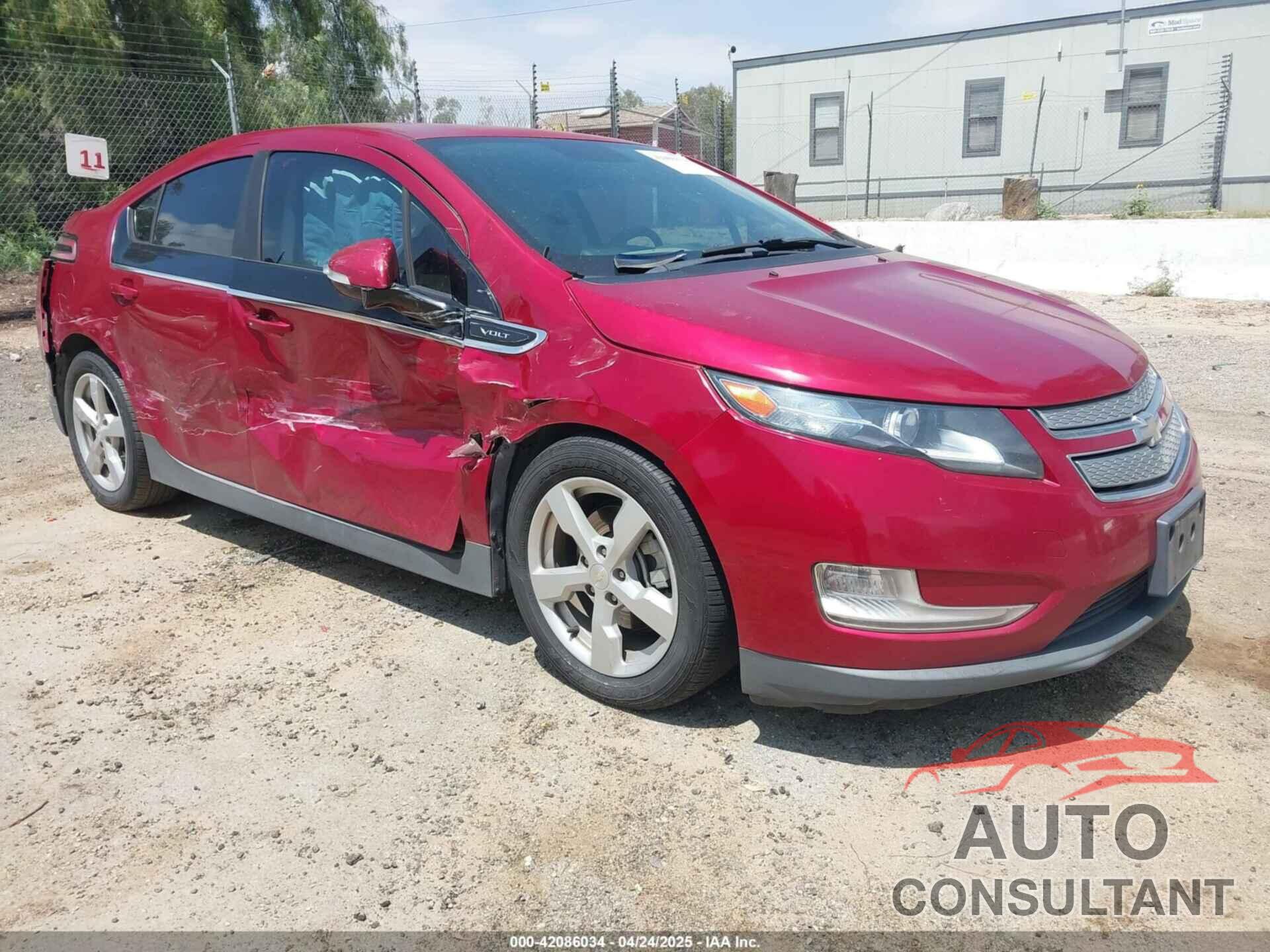 CHEVROLET VOLT 2013 - 1G1RE6E42DU105640